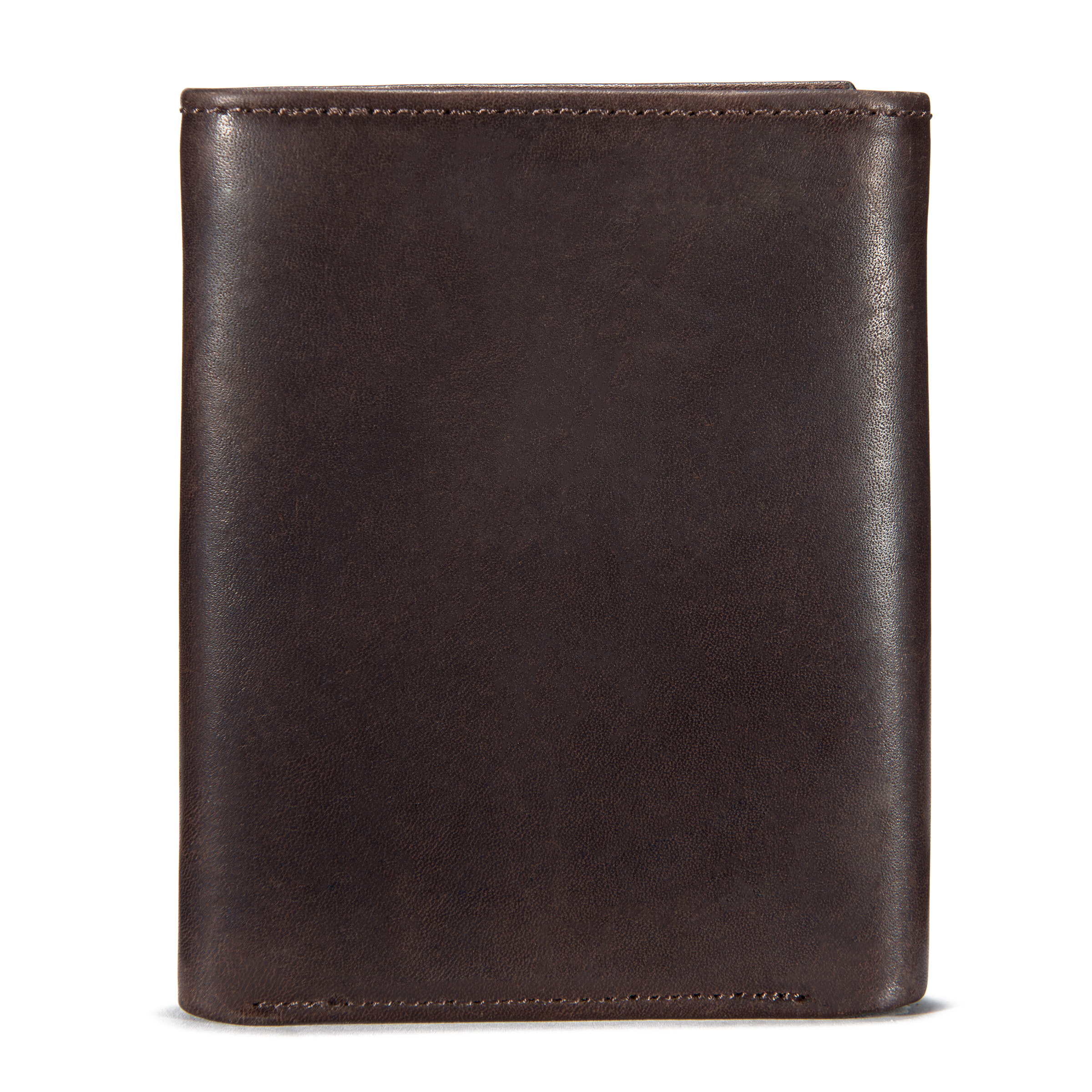 Picture of Carhartt B0000219 Mens Oil Tan Leather Trifold Wallet