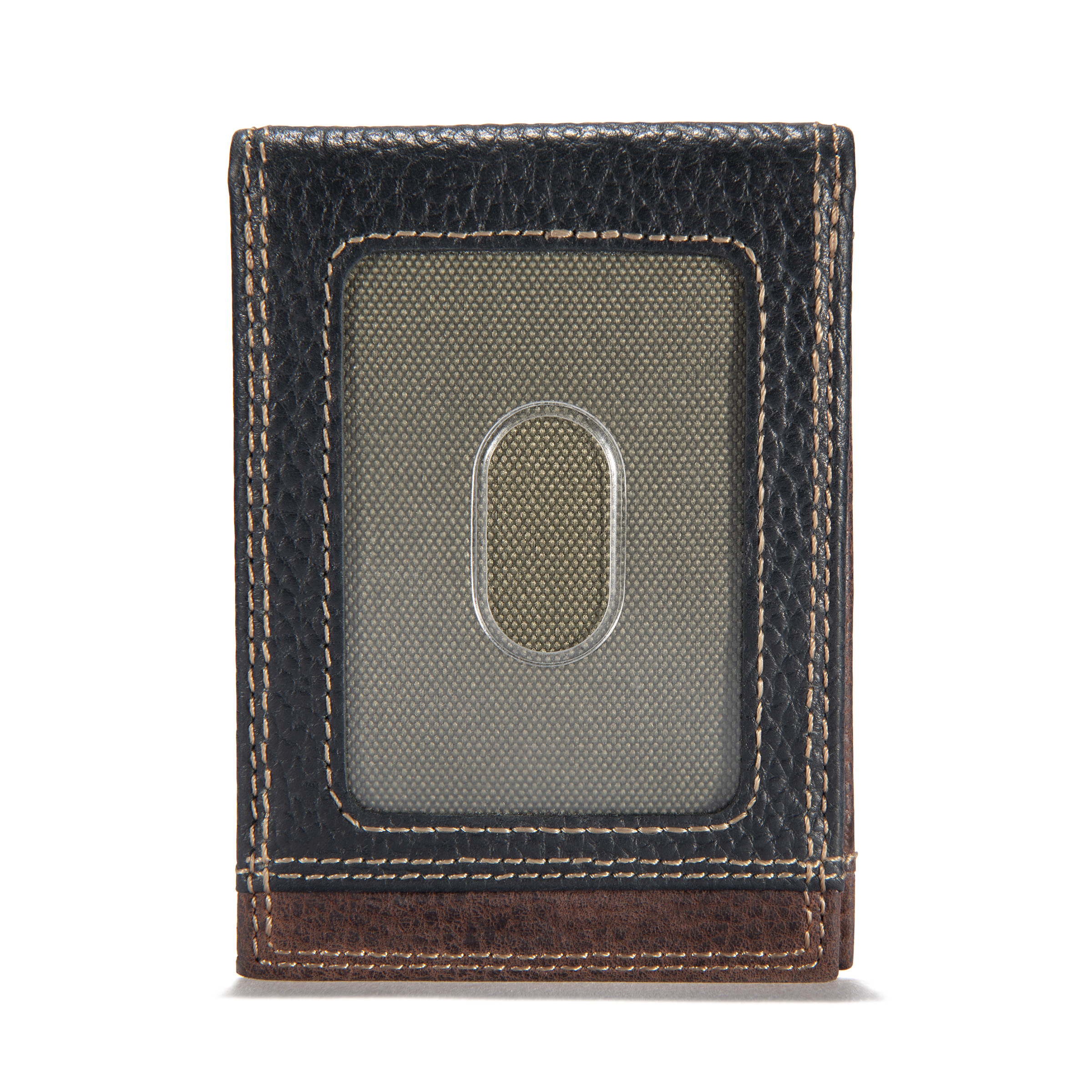 Picture of Carhartt B0000224 Mens Leather Two-Tone Front Pocket Wallet