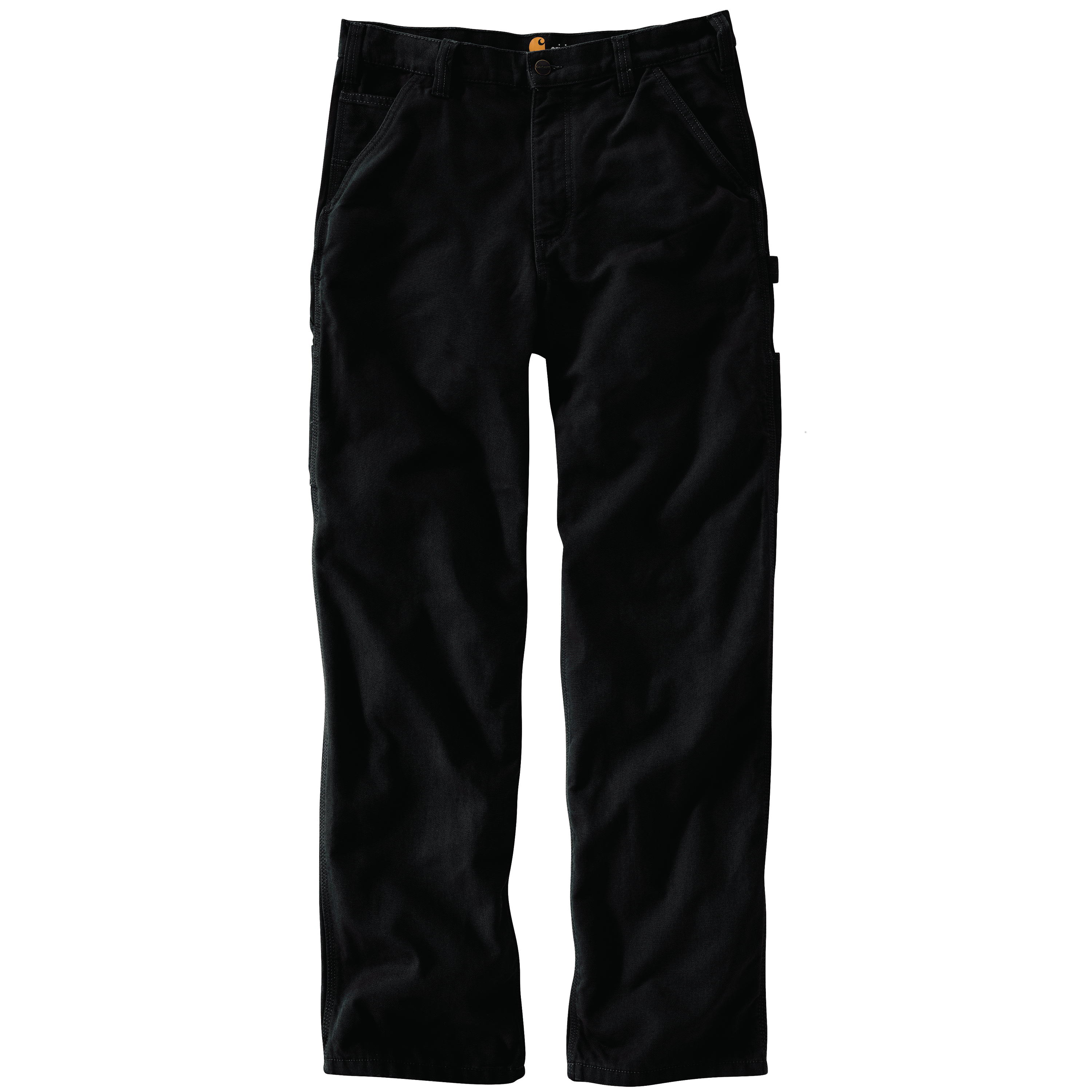 Picture of Carhartt B111 Mens Loose Fit Washed Duck Flannel-Lined Utility Work Pant