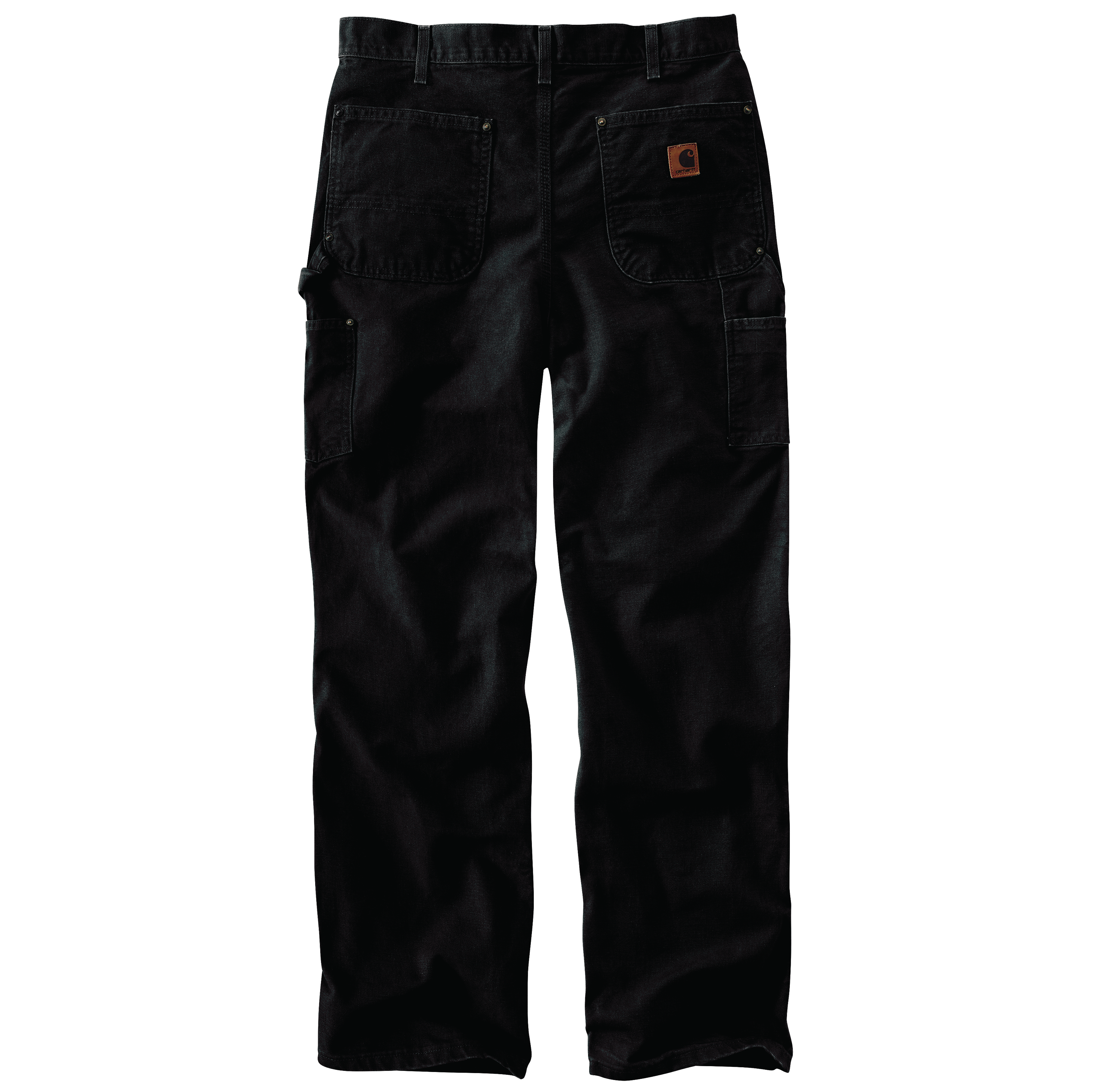 Picture of Carhartt B136 Mens Loose Fit Washed Duck Double-Front Utility Work Pant