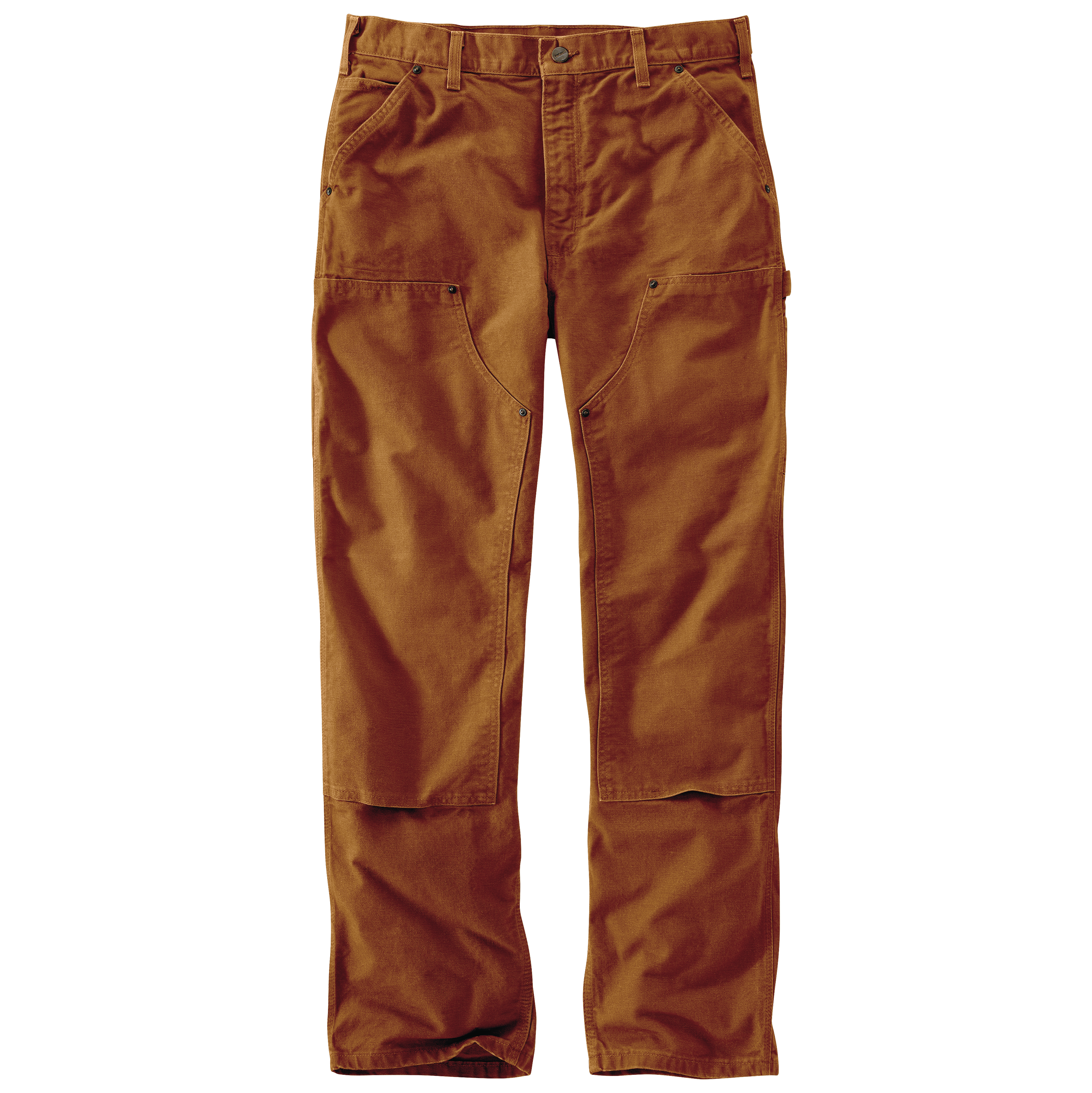 Picture of Carhartt B136 Mens Loose Fit Washed Duck Double-Front Utility Work Pant