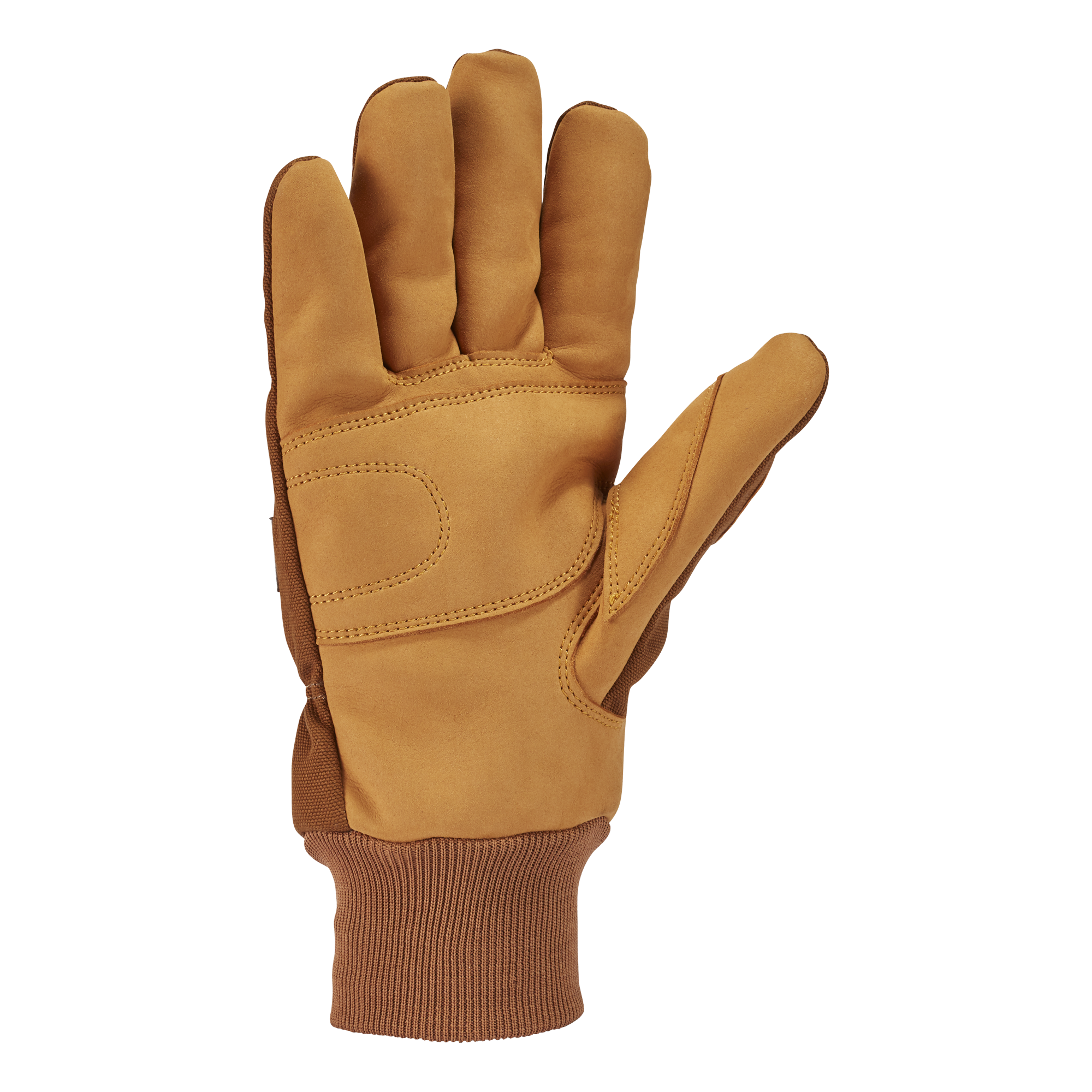 Picture of Carhartt GL0801M Mens Insulated Duck Synthetic Leather Knit Cuff Glove