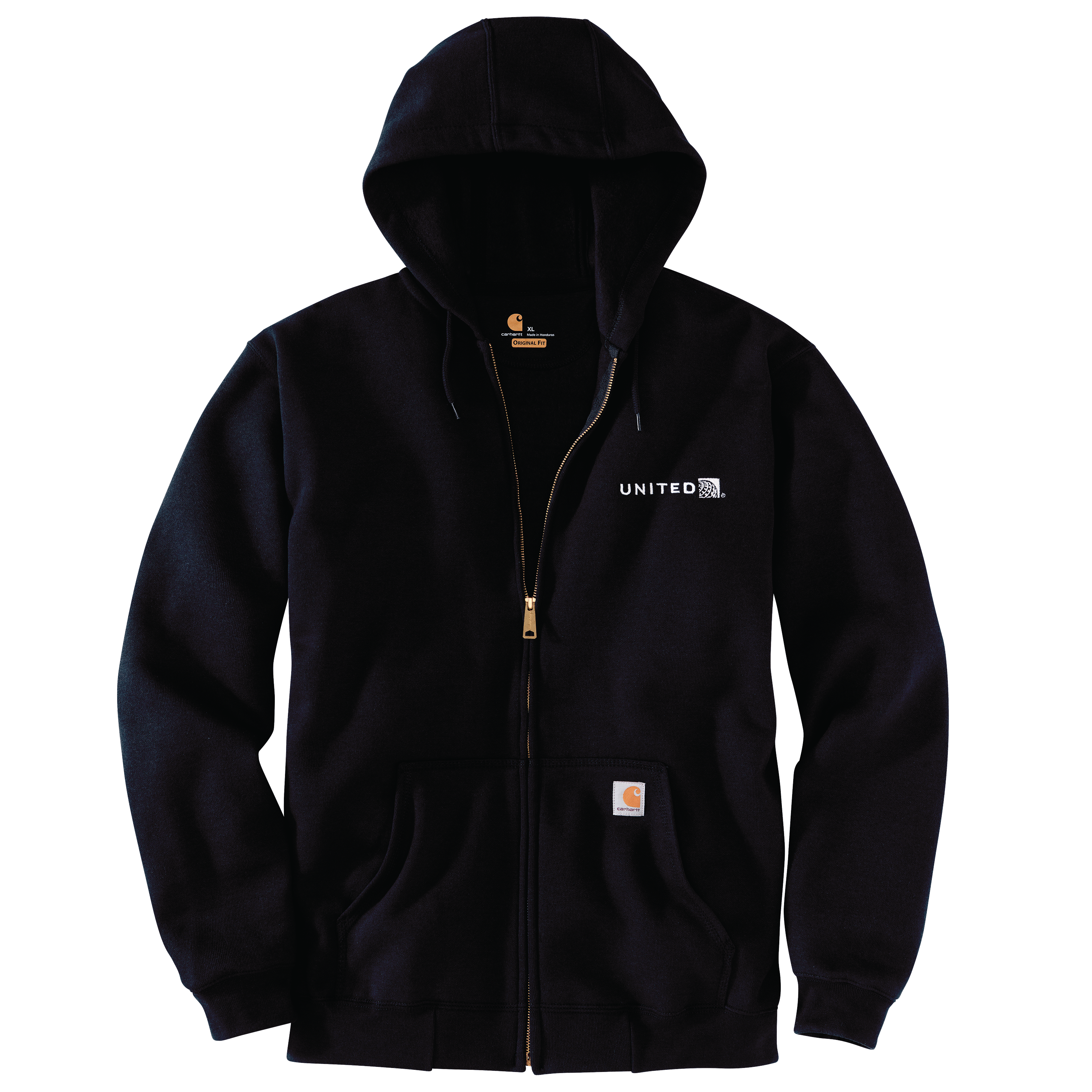 Picture of Carhartt K122 Mens Loose Fit Midweight Full-Zip Sweatshirt