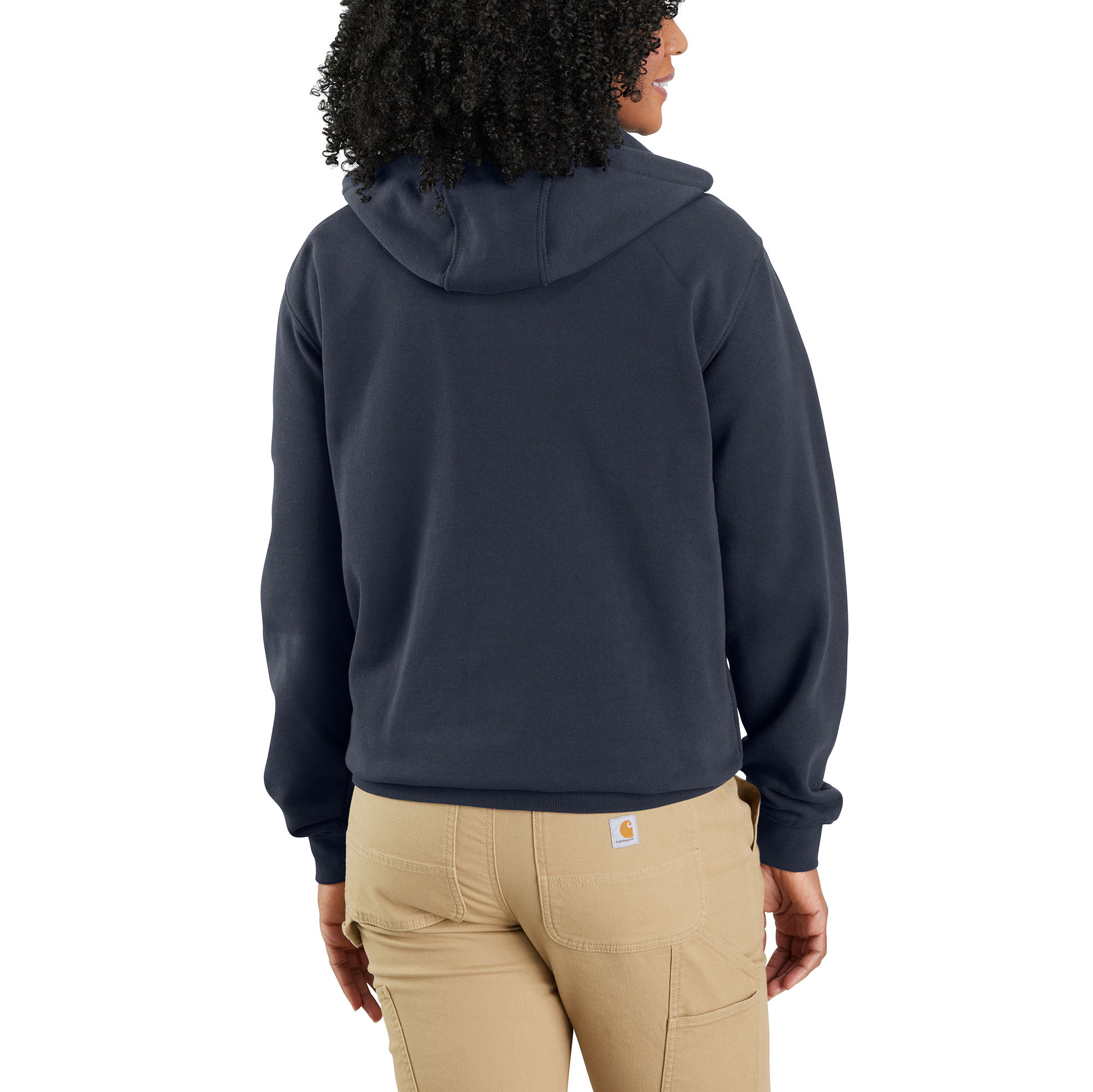 Picture of Carhartt K122 Mens Loose Fit Midweight Full-Zip Sweatshirt