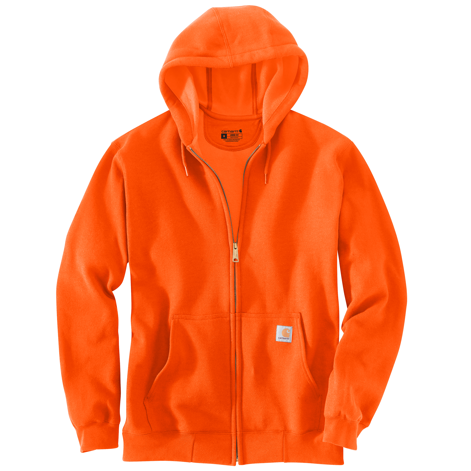 Picture of Carhartt K122 Mens Loose Fit Midweight Full-Zip Sweatshirt