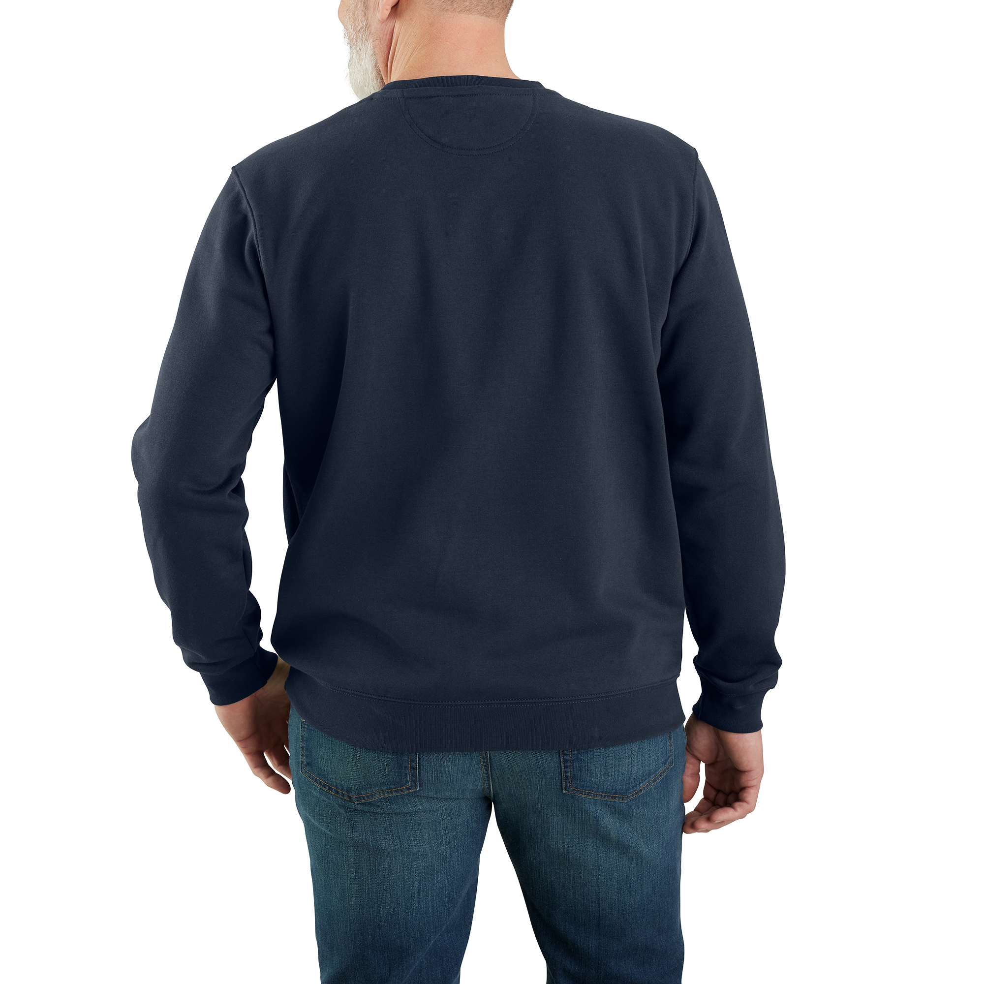 Picture of Carhartt K124 Mens Loose Fit Midweight Crewneck Sweatshirt