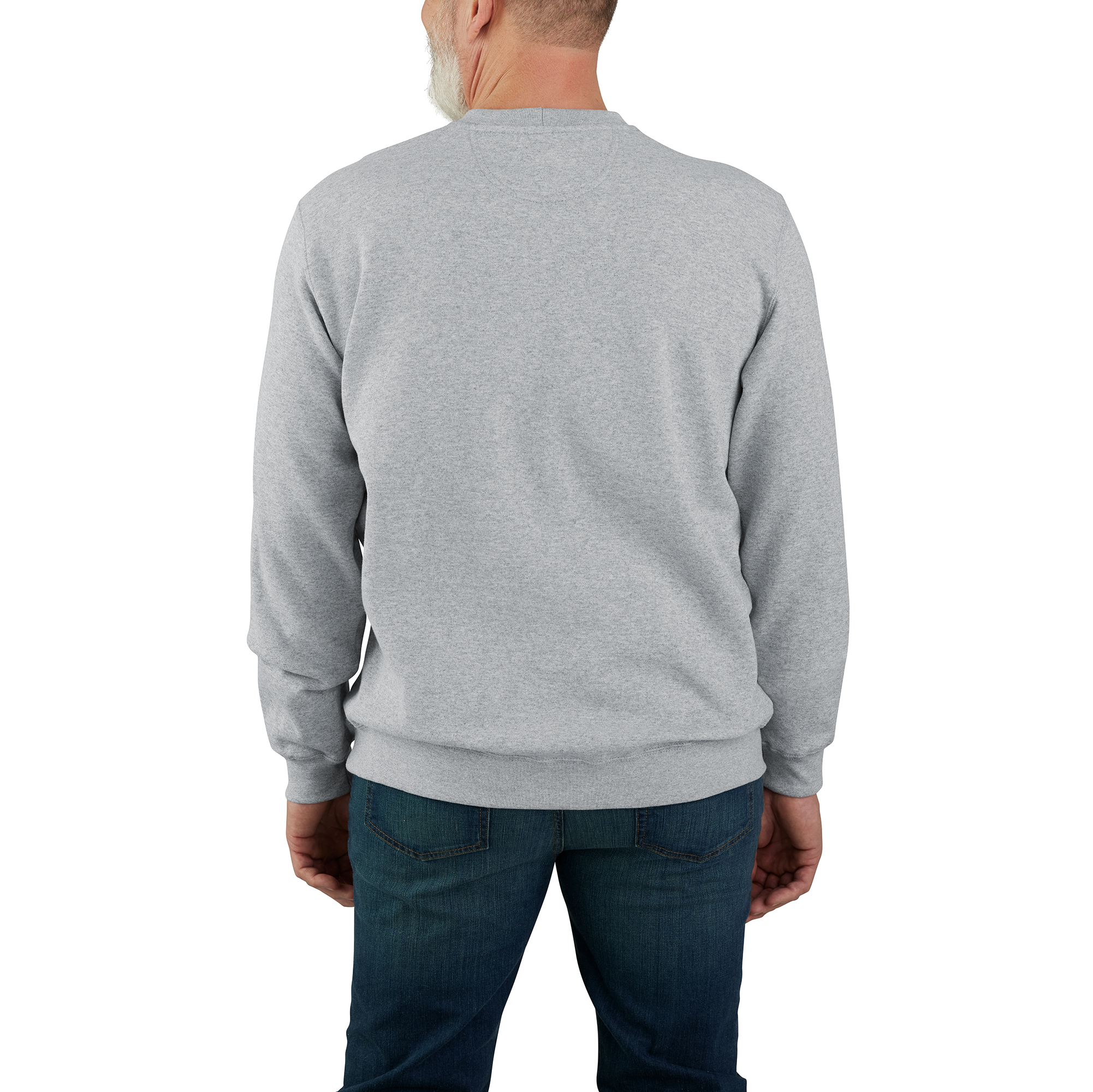Picture of Carhartt K124 Mens Loose Fit Midweight Crewneck Sweatshirt