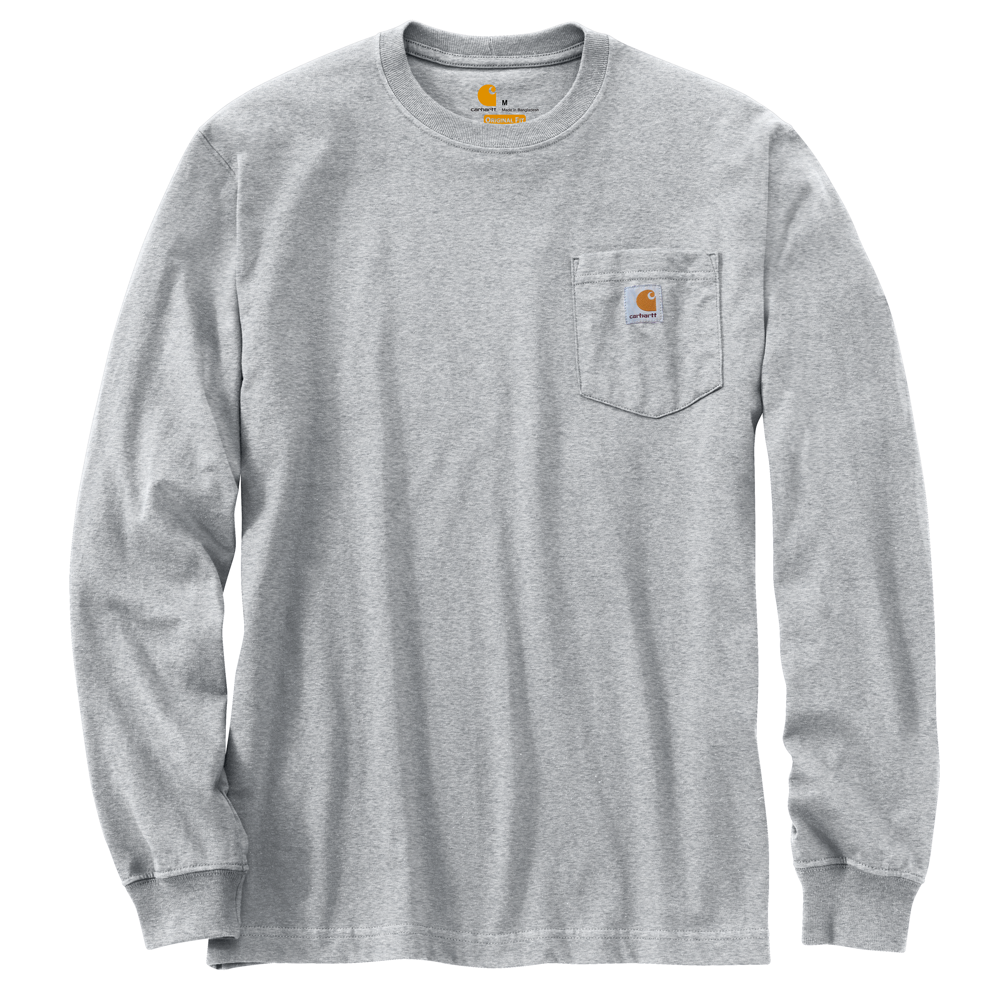 Picture of Carhartt K126 Mens Loose Fit Heavyweight Long-Sleeve Pocket T-Shirt