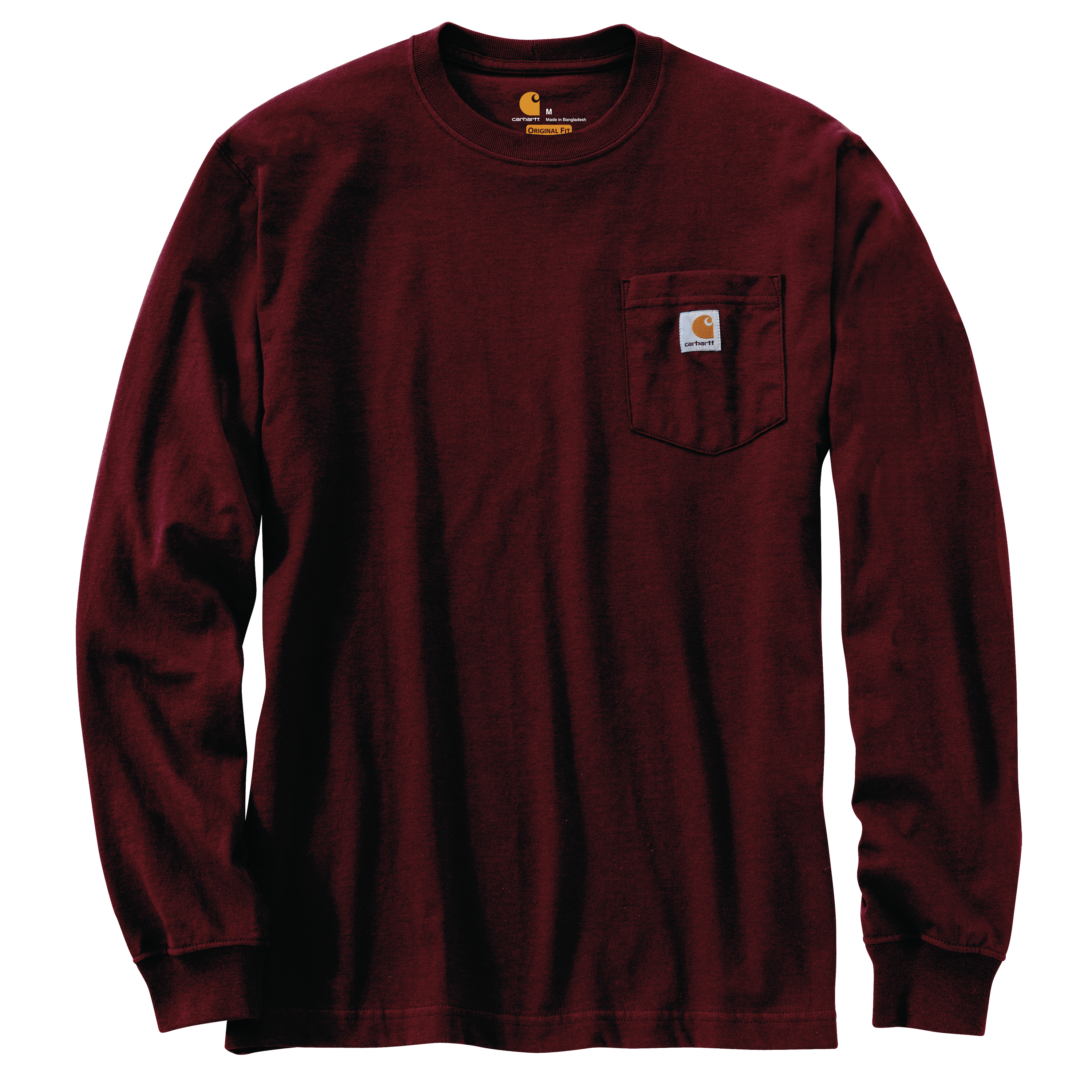 Picture of Carhartt K126 Mens Loose Fit Heavyweight Long-Sleeve Pocket T-Shirt