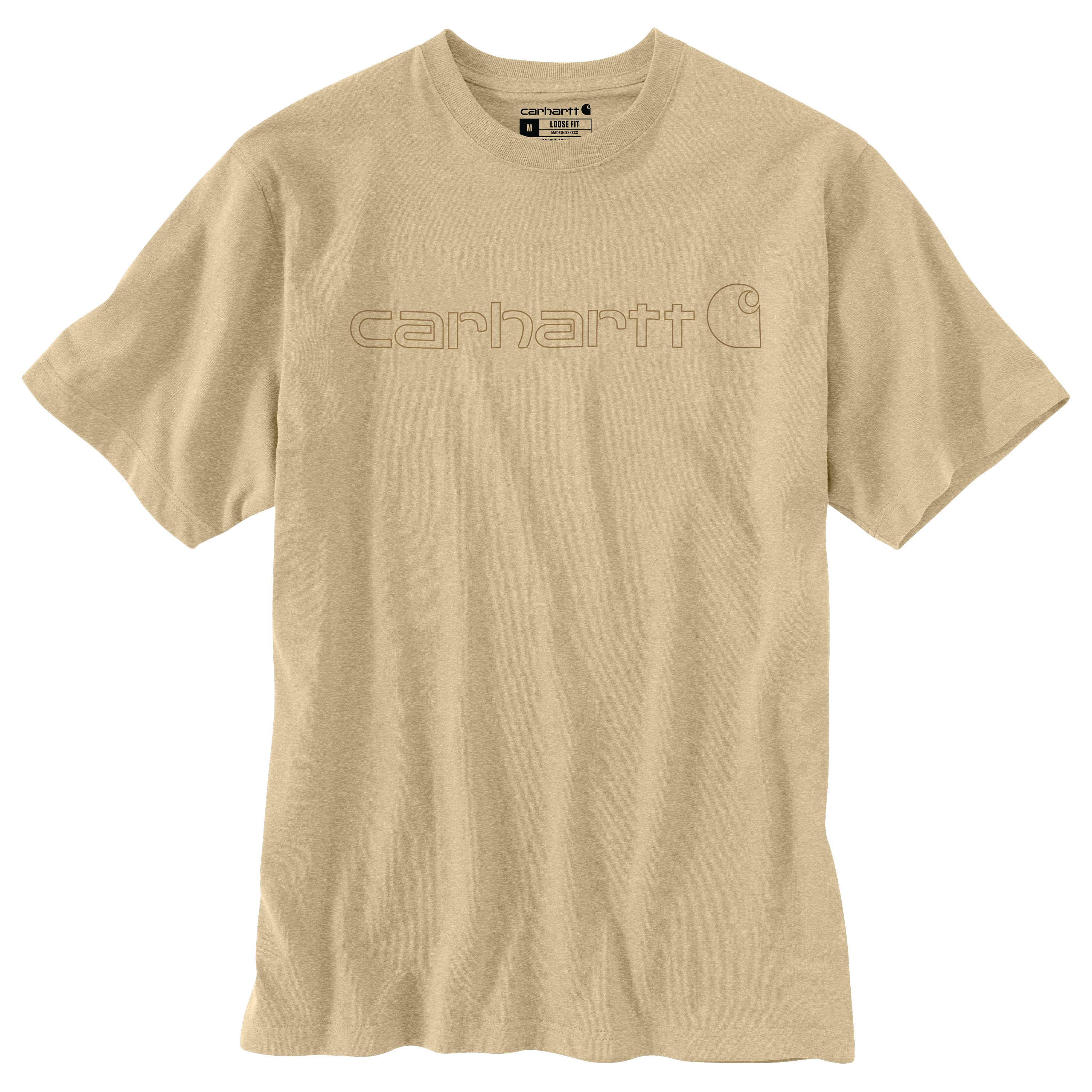 Picture of Carhartt K195 Mens Loose Fit Heavyweight Short-Sleeve Logo Graphic T-Shirt