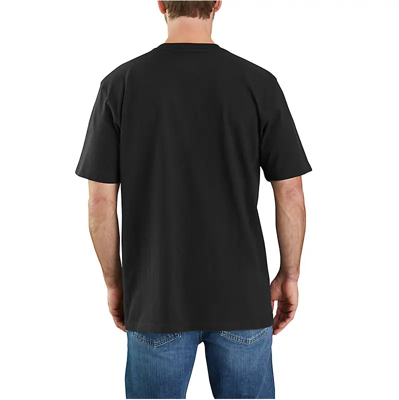 Picture of Carhartt K195 Mens Loose Fit Heavyweight Short-Sleeve Logo Graphic T-Shirt