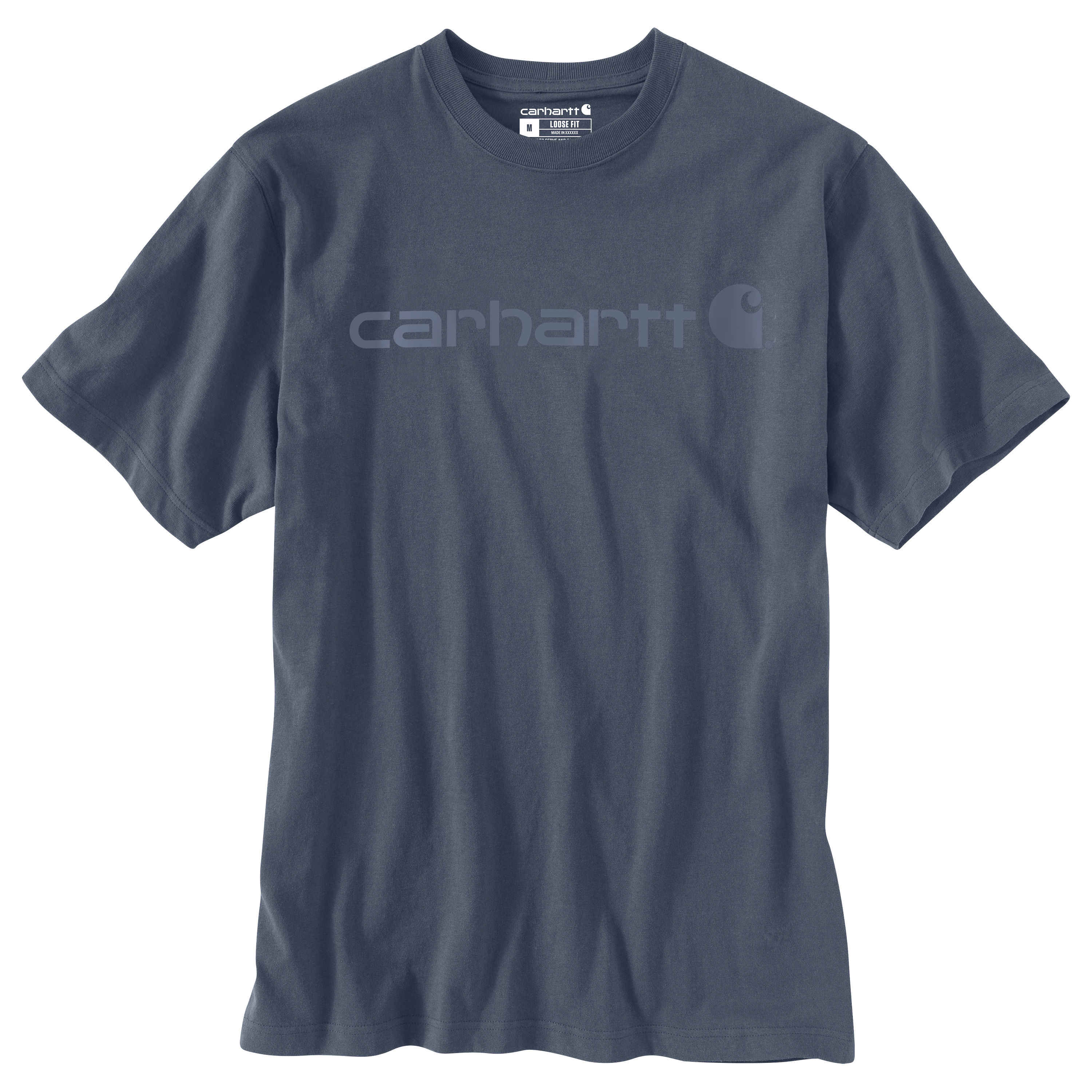 Picture of Carhartt K195 Mens Loose Fit Heavyweight Short-Sleeve Logo Graphic T-Shirt