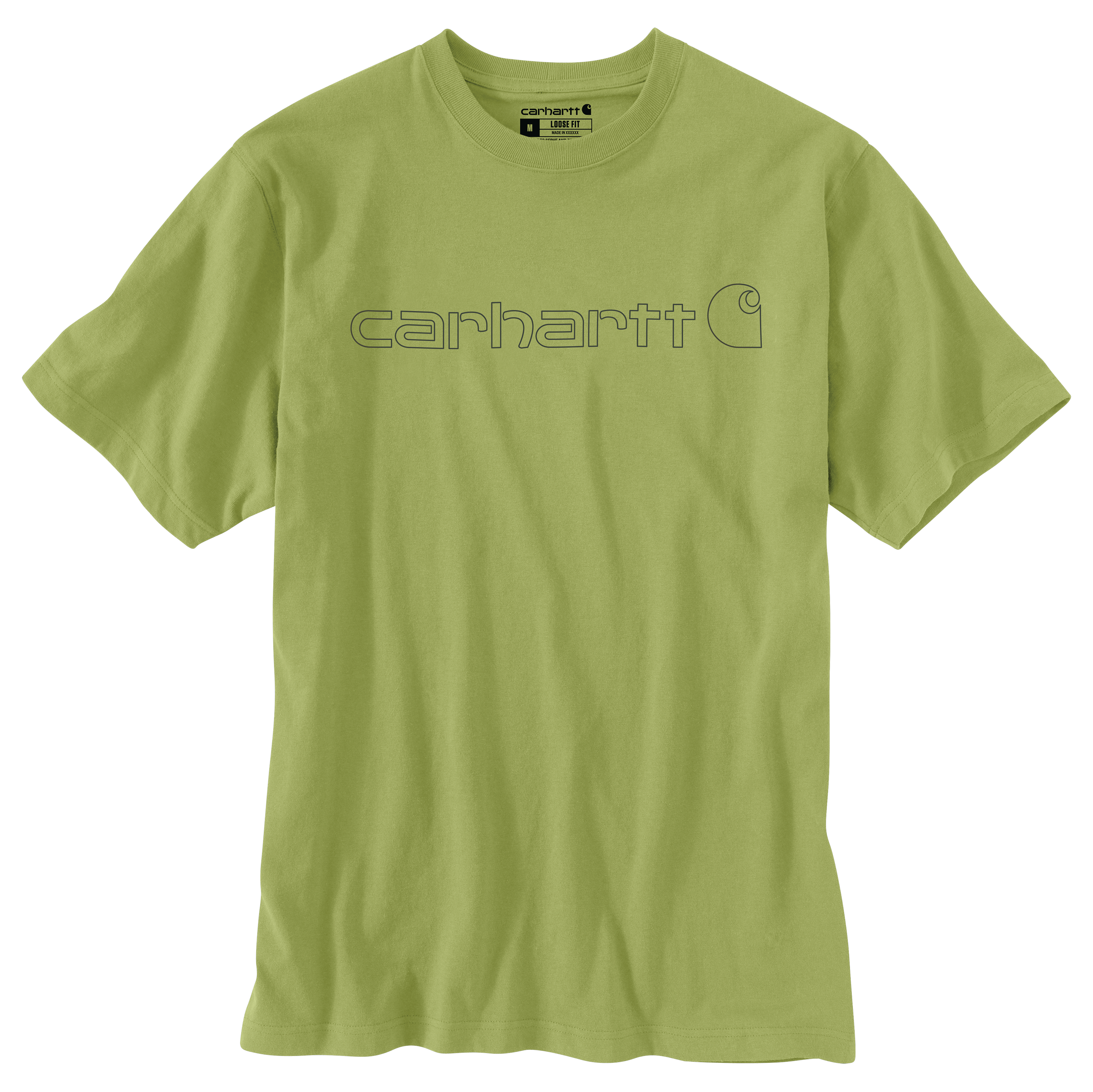 Picture of Carhartt K195 Mens Loose Fit Heavyweight Short-Sleeve Logo Graphic T-Shirt