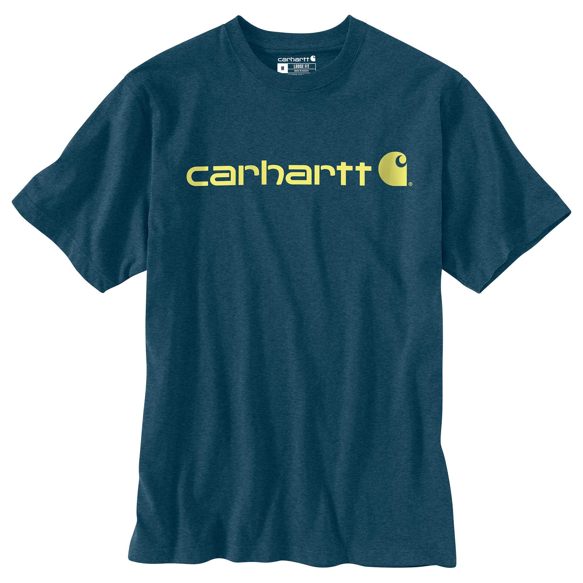 Picture of Carhartt K195 Mens Loose Fit Heavyweight Short-Sleeve Logo Graphic T-Shirt