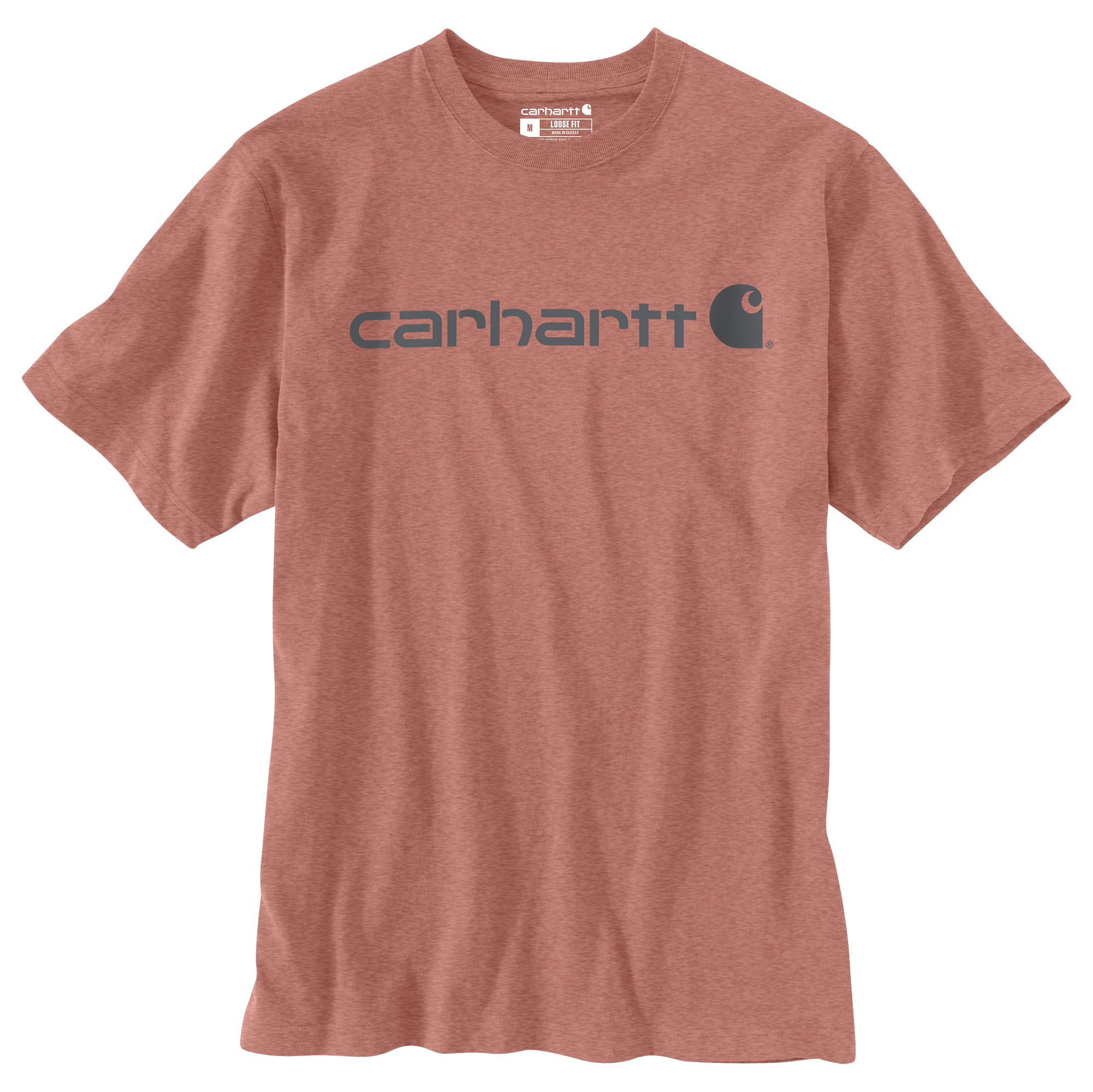 Picture of Carhartt K195 Mens Loose Fit Heavyweight Short-Sleeve Logo Graphic T-Shirt