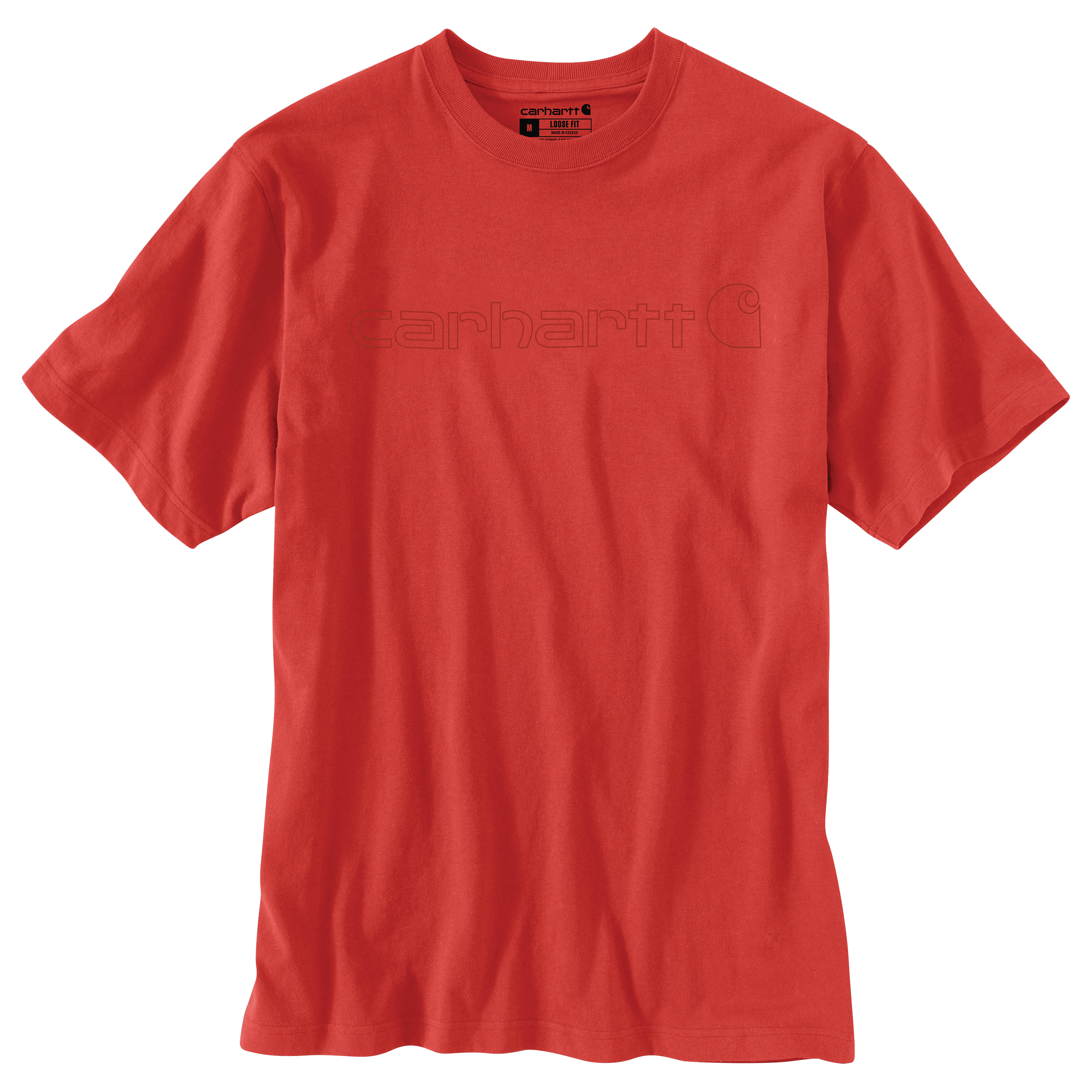 Picture of Carhartt K195 Mens Loose Fit Heavyweight Short-Sleeve Logo Graphic T-Shirt