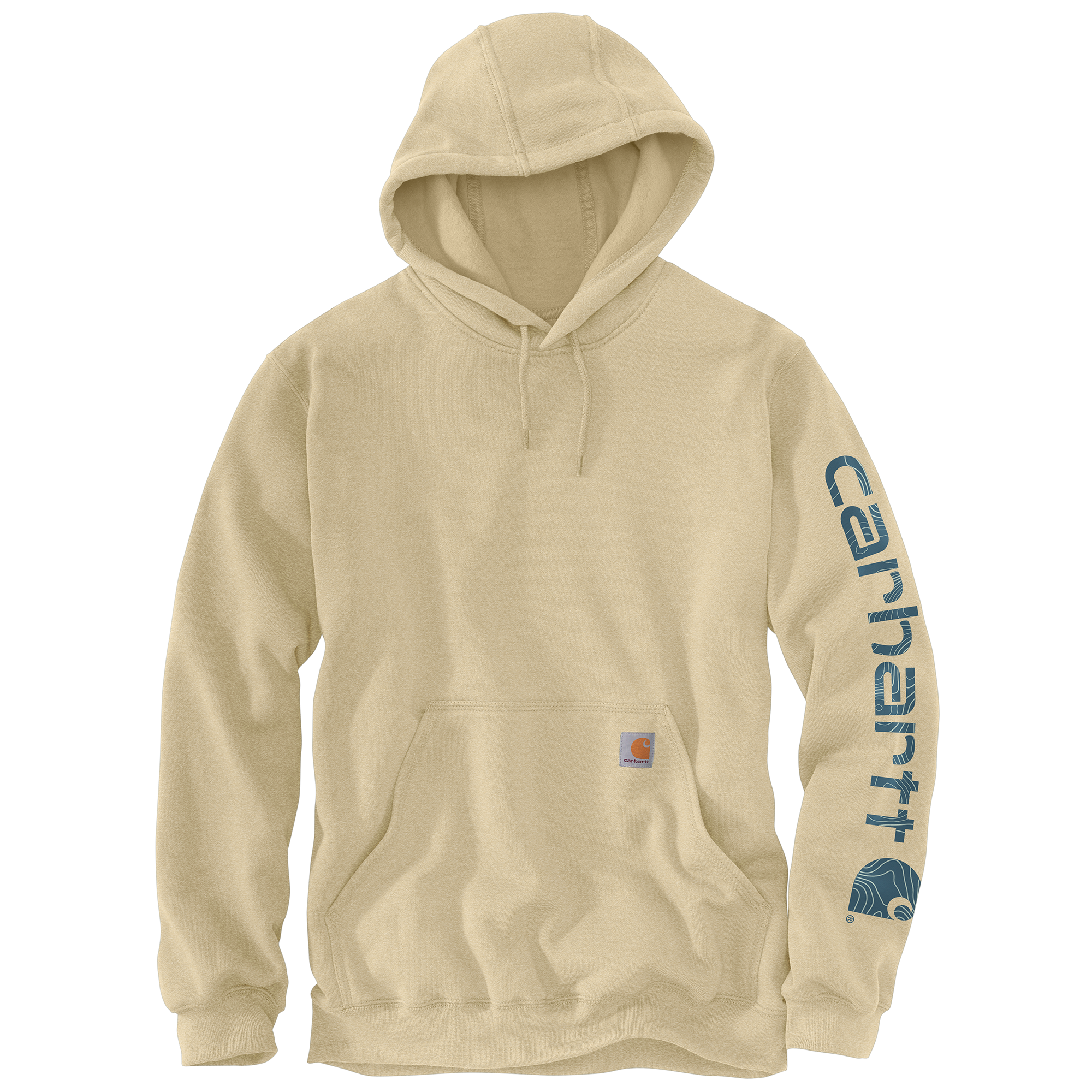 Picture of Carhartt K288 Mens Loose Fit Midweight Logo Sleeve Graphic Sweatshirt
