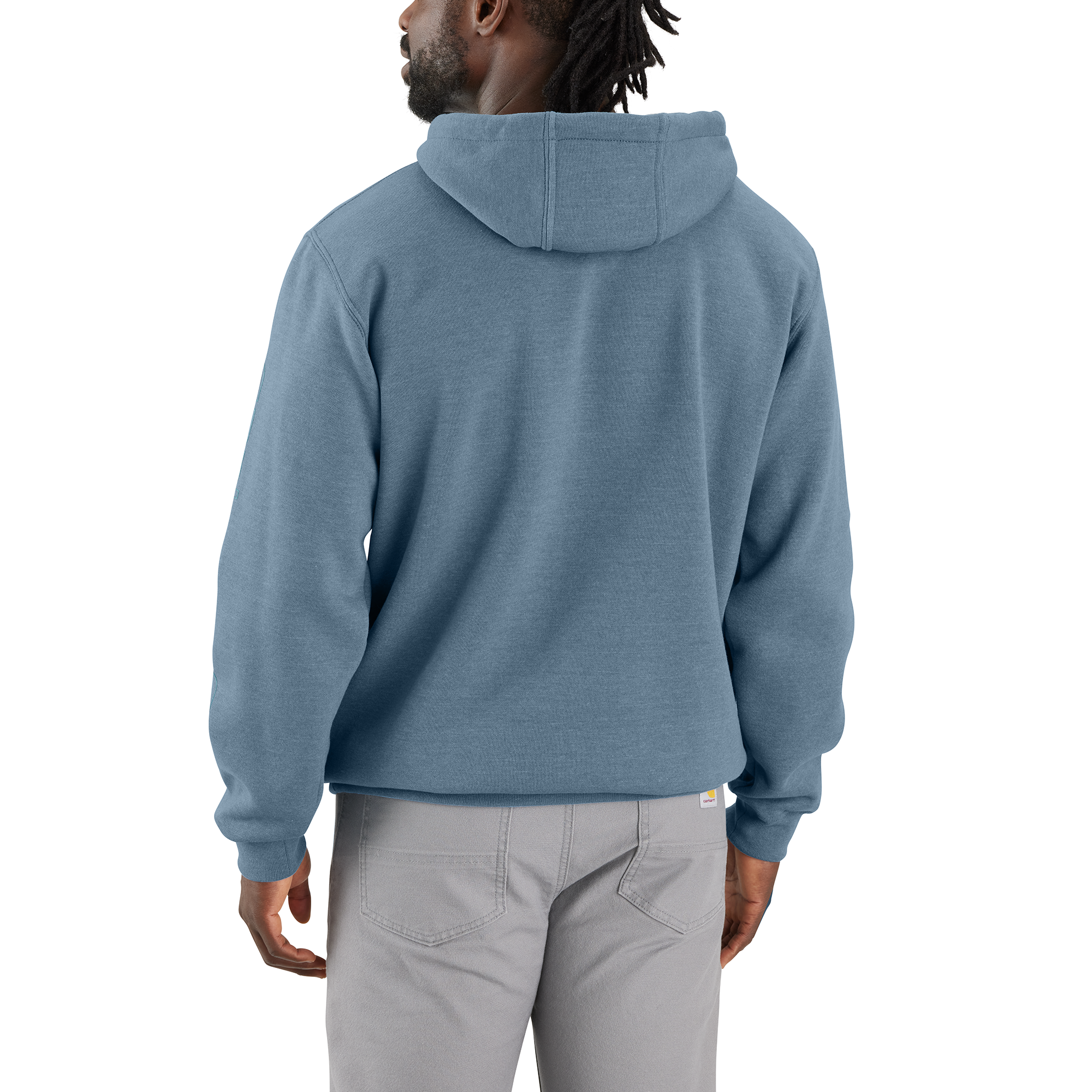 Picture of Carhartt K288 Mens Loose Fit Midweight Logo Sleeve Graphic Sweatshirt