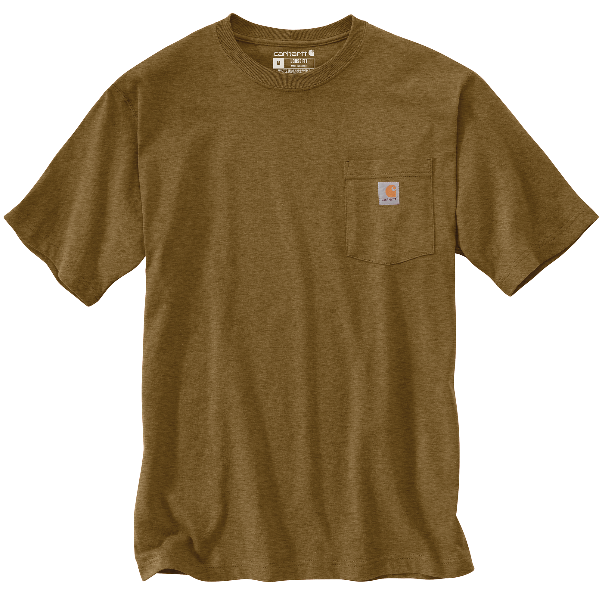 Picture of Carhartt K87 Mens Loose Fit Heavyweight Short-Sleeve Pocket T-Shirt
