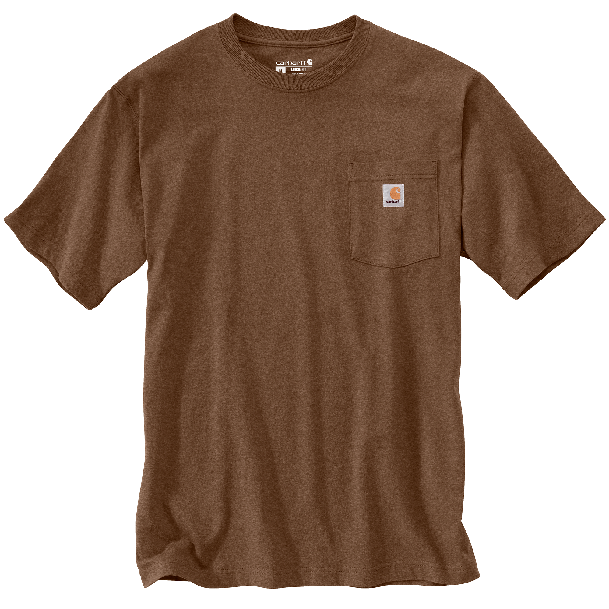 Picture of Carhartt K87 Mens Loose Fit Heavyweight Short-Sleeve Pocket T-Shirt
