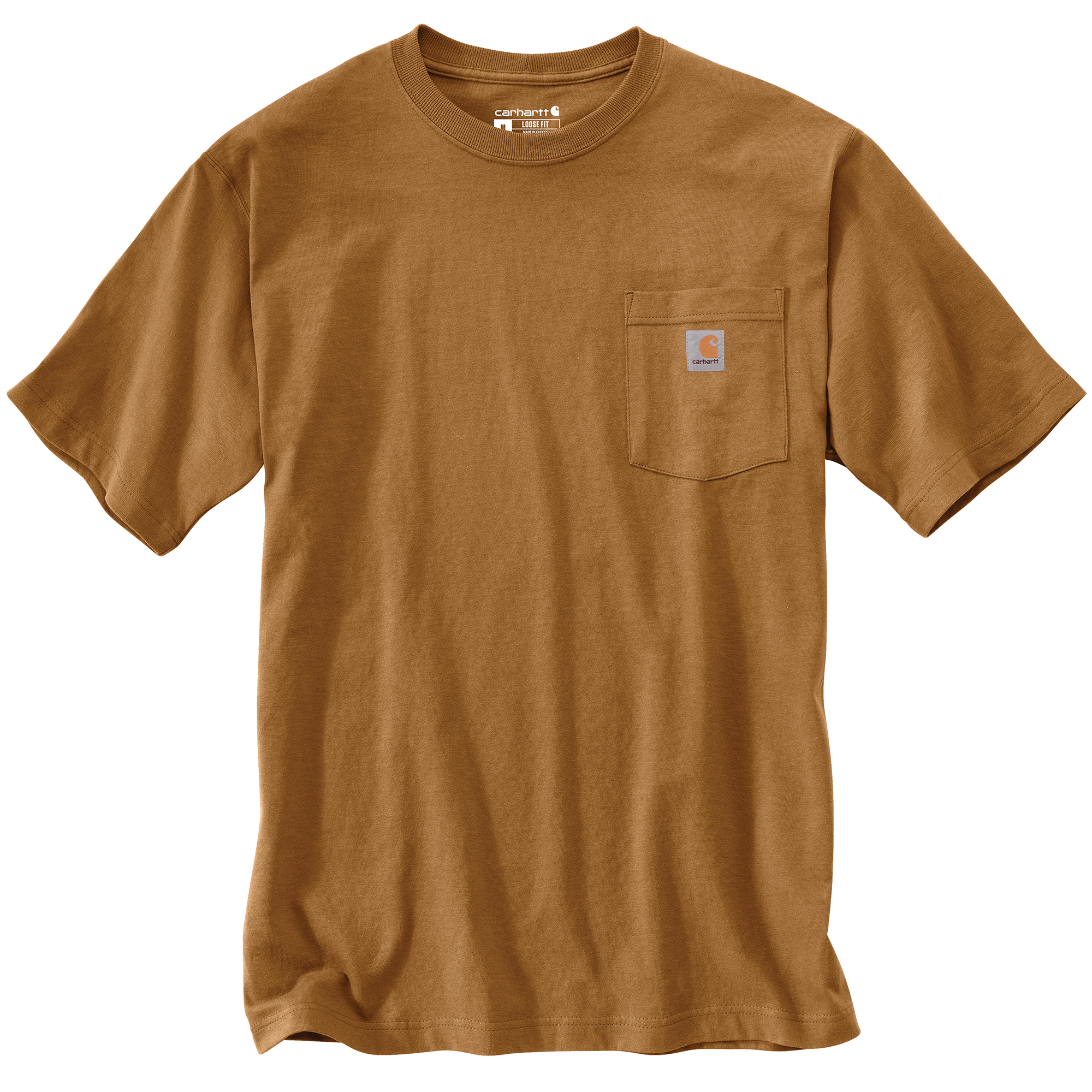 Picture of Carhartt K87 Mens Loose Fit Heavyweight Short-Sleeve Pocket T-Shirt