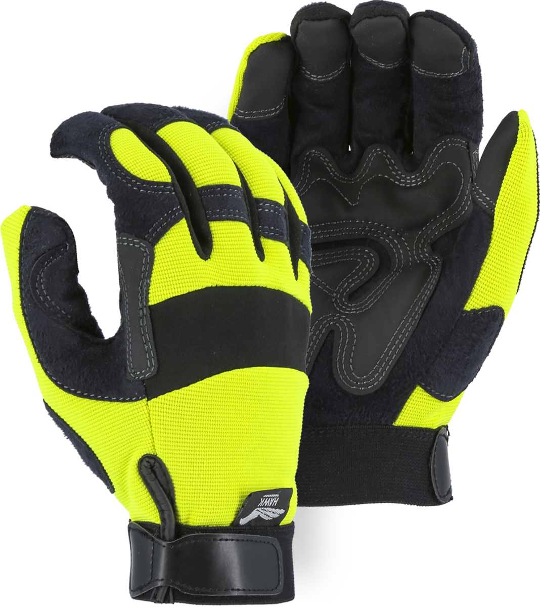 Picture of Majestic 2139HY Mechanics Glove with PVC Double Palm