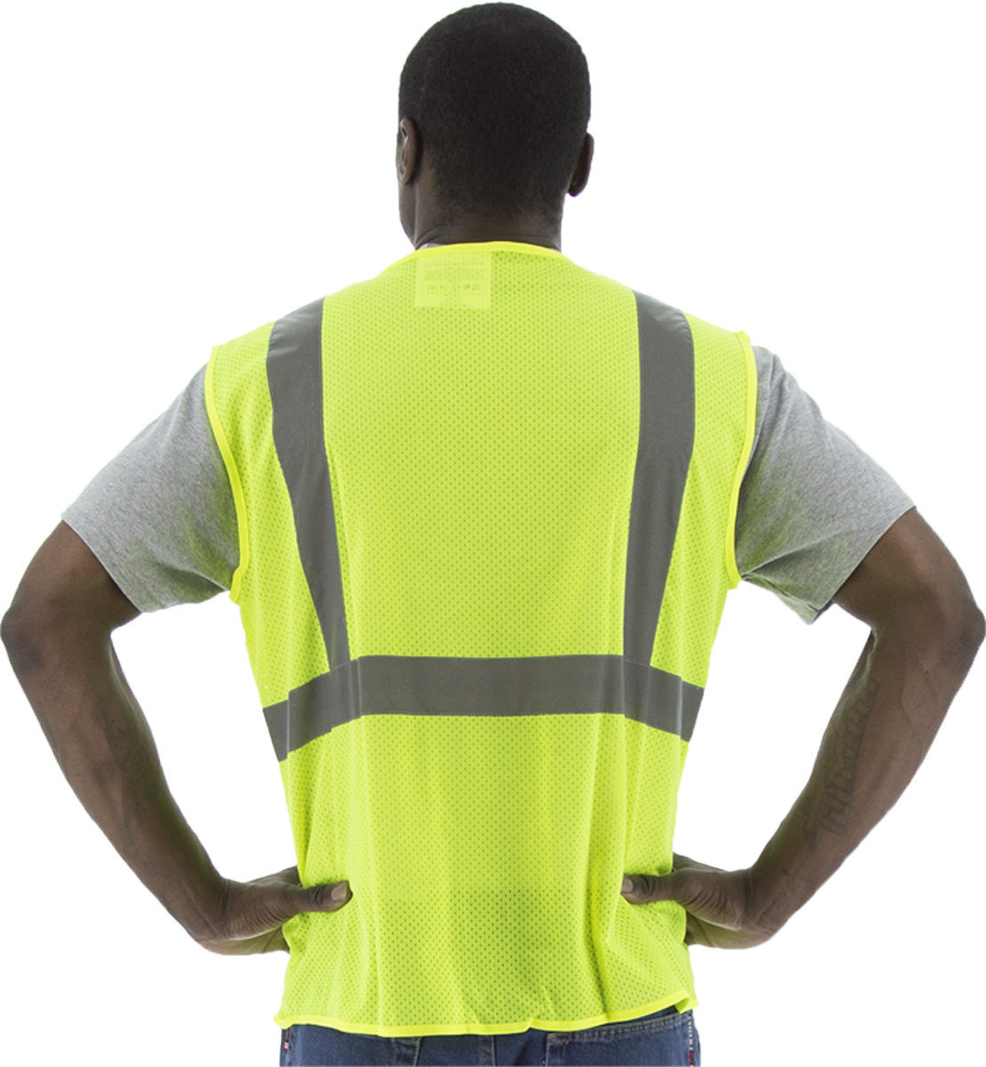 Picture of Majestic 75-3203 Hi-Viz Mesh Vest, ANSI 2