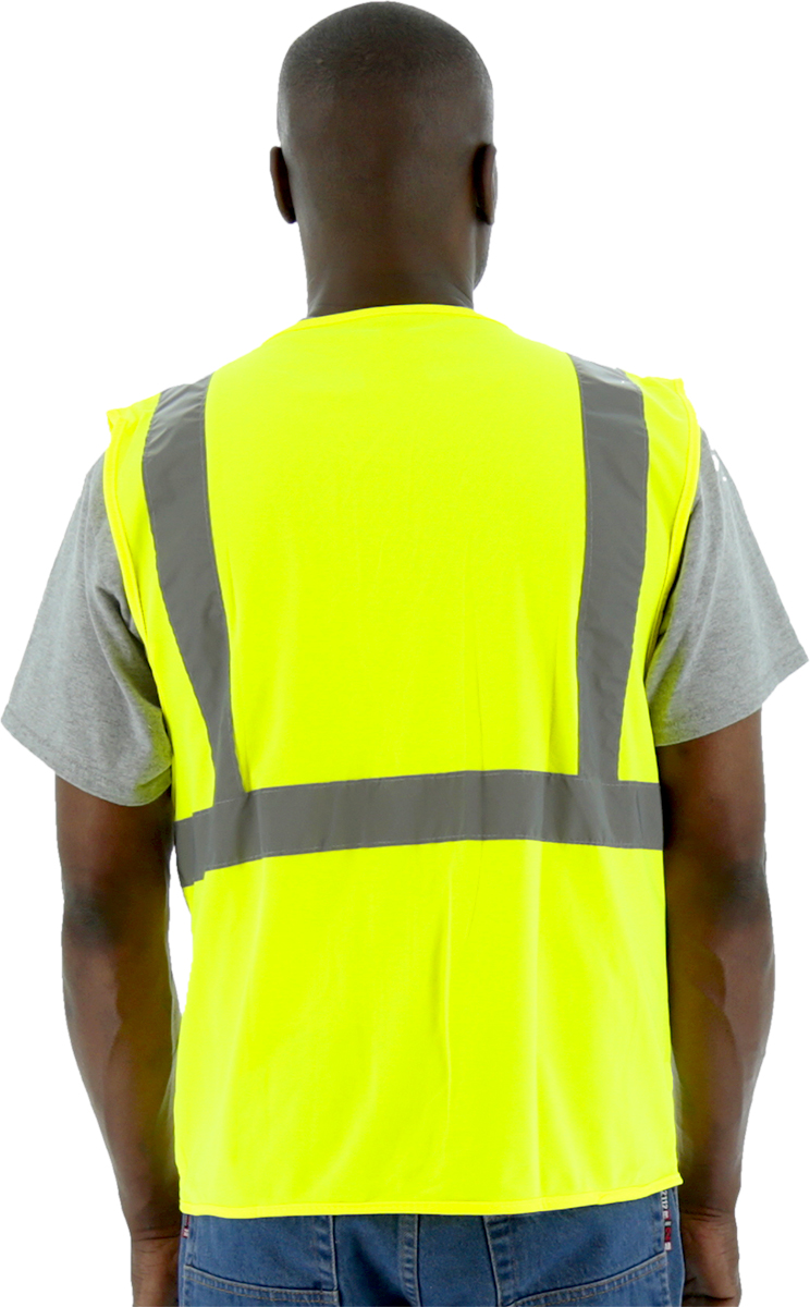 Picture of Majestic 75-3283 Self Extinguishing High Visibility Vest, ANSI 2