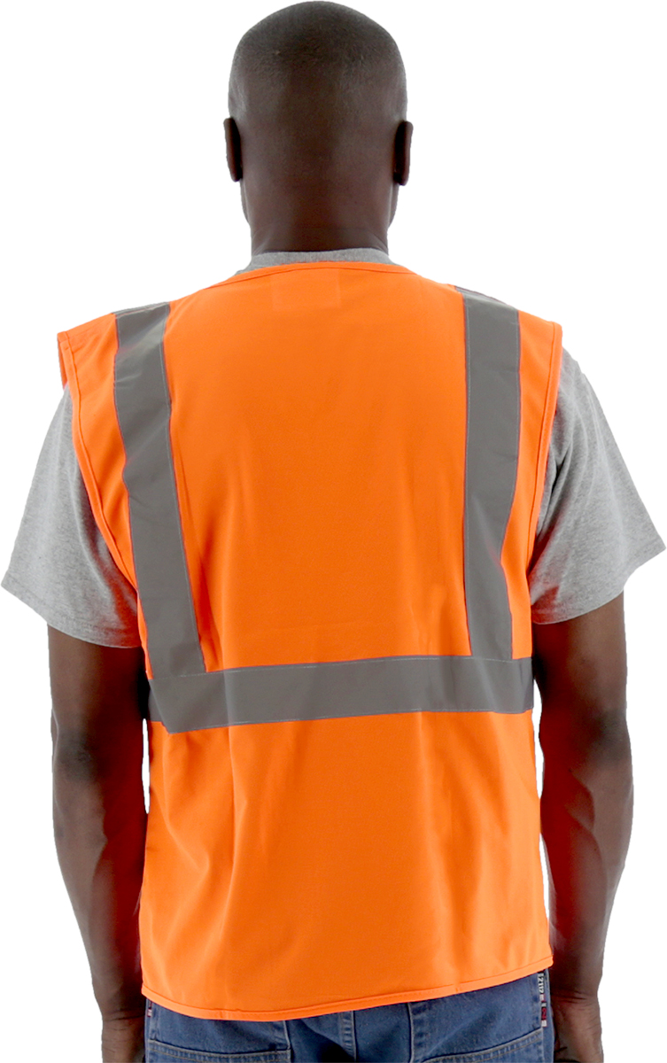 Picture of Majestic 75-3284 Self Extinguishing High Visibility Vest, ANSI 2
