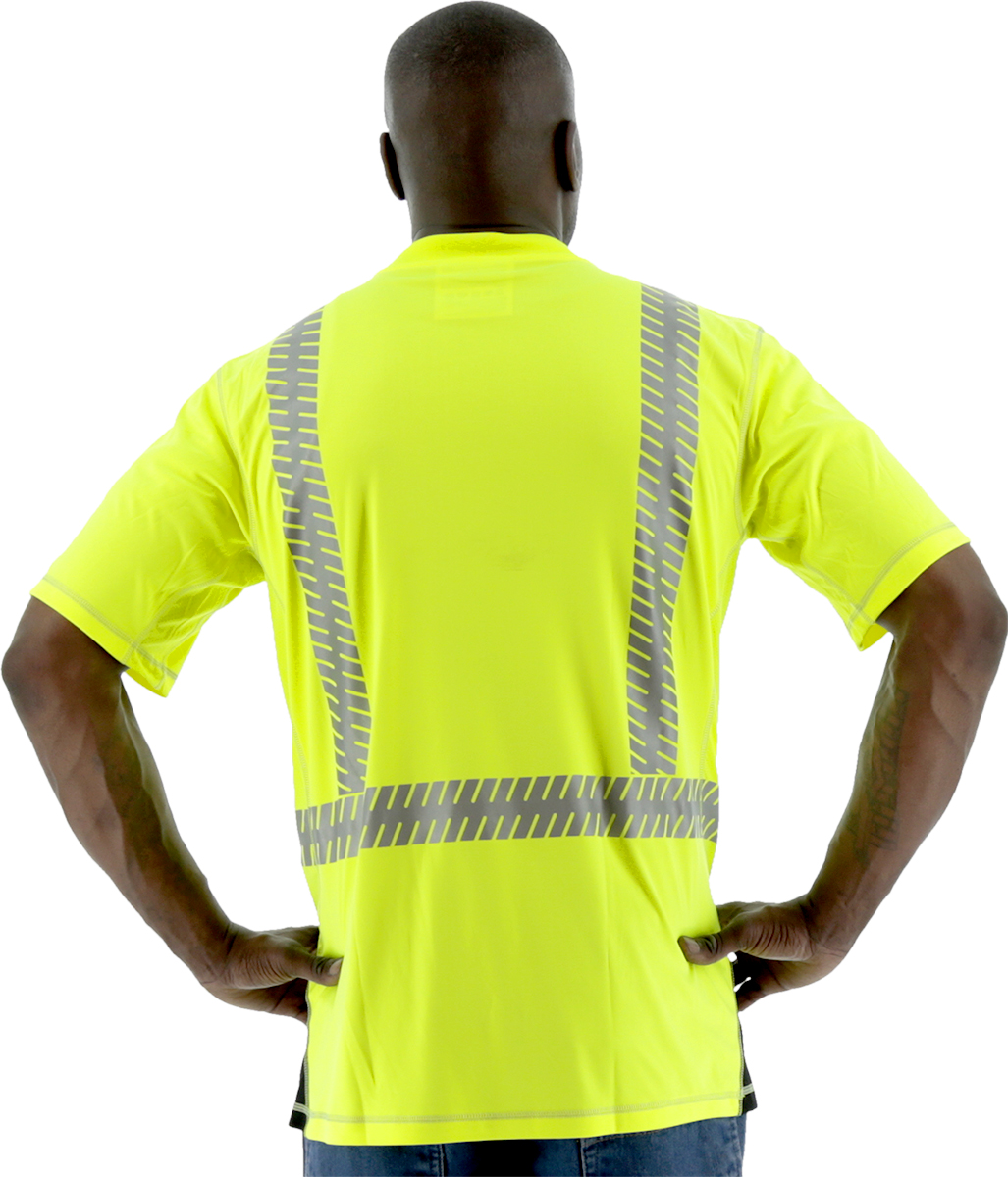 Picture of Majestic 75-5217 Hi-Viz snag resistant T-Shirt, ANSI 2