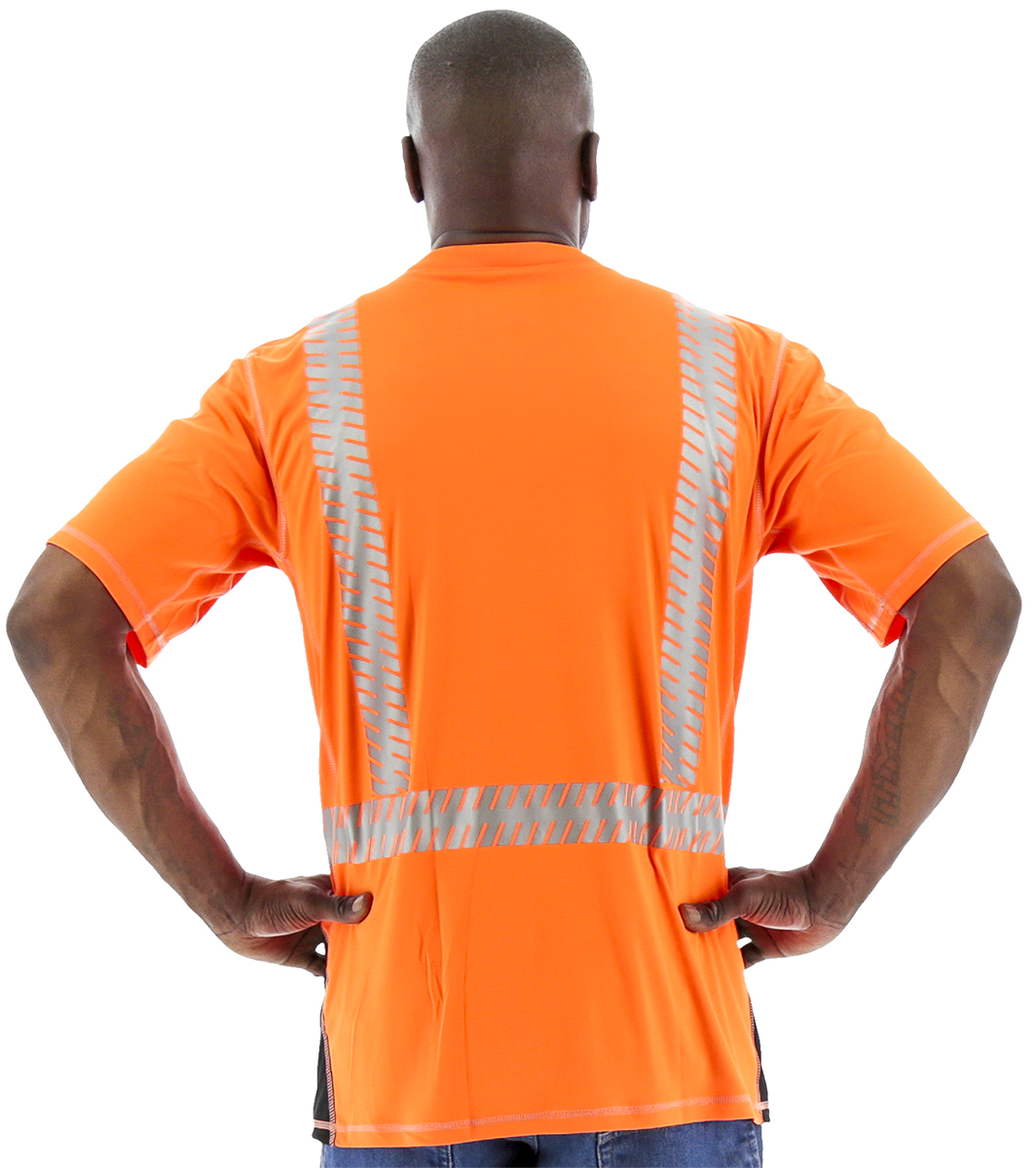 Picture of Majestic 75-5218 Hi-Viz snag resistant T-Shirt, ANSI 2