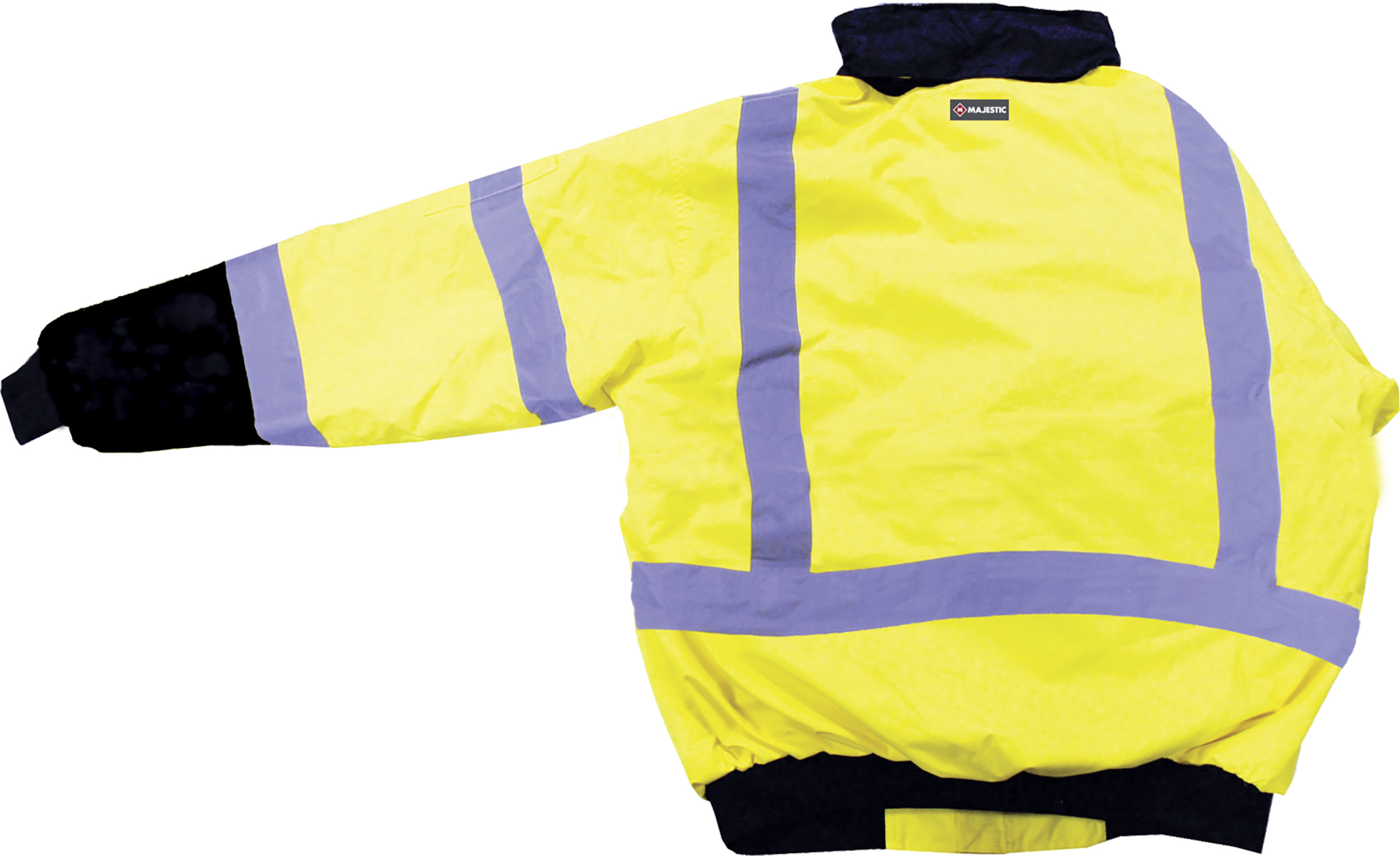 Majestic 75-1313 Hi-Viz Waterproof Jacket with Quilted Liner, ANSI 3
