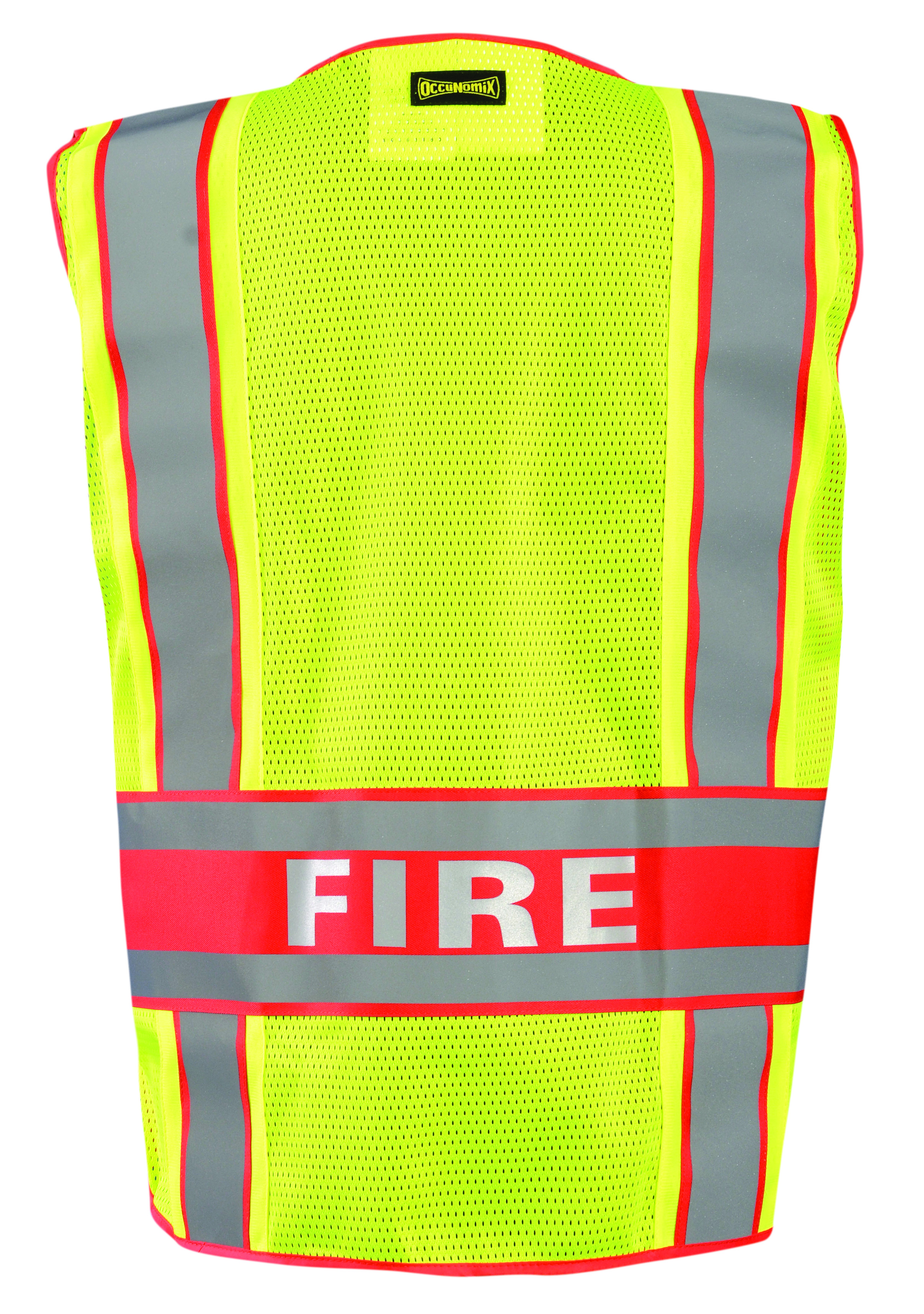 Picture of Occunomix LUX-DPSF Vest, Deluxe, DOR Public Safety Fire, Class 2