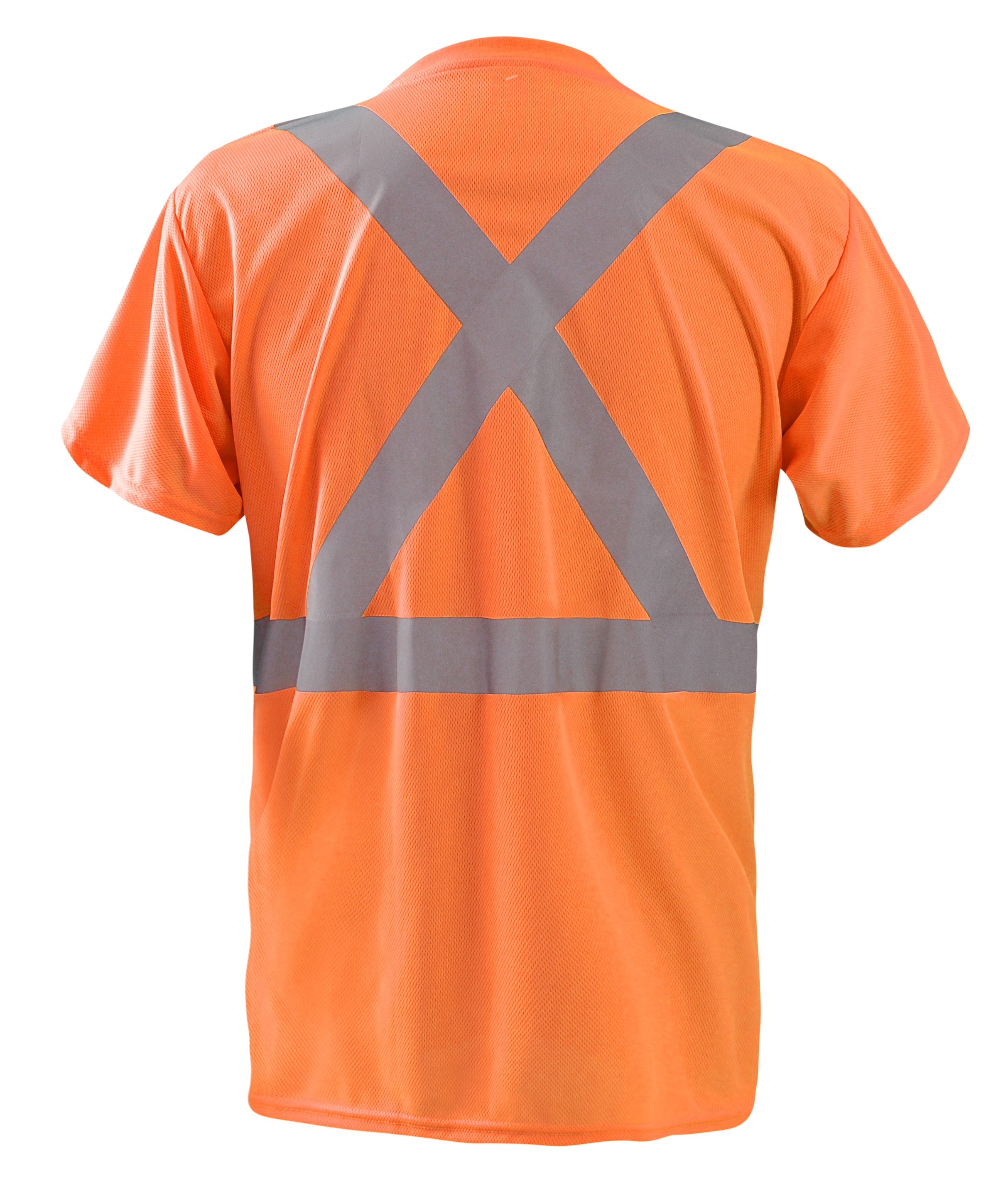 Picture of Occunomix LUX-SSTP2BX SHORT SLEEVE WICKING BIRDSEYE X-BACK T-SHIRT w/POCKET