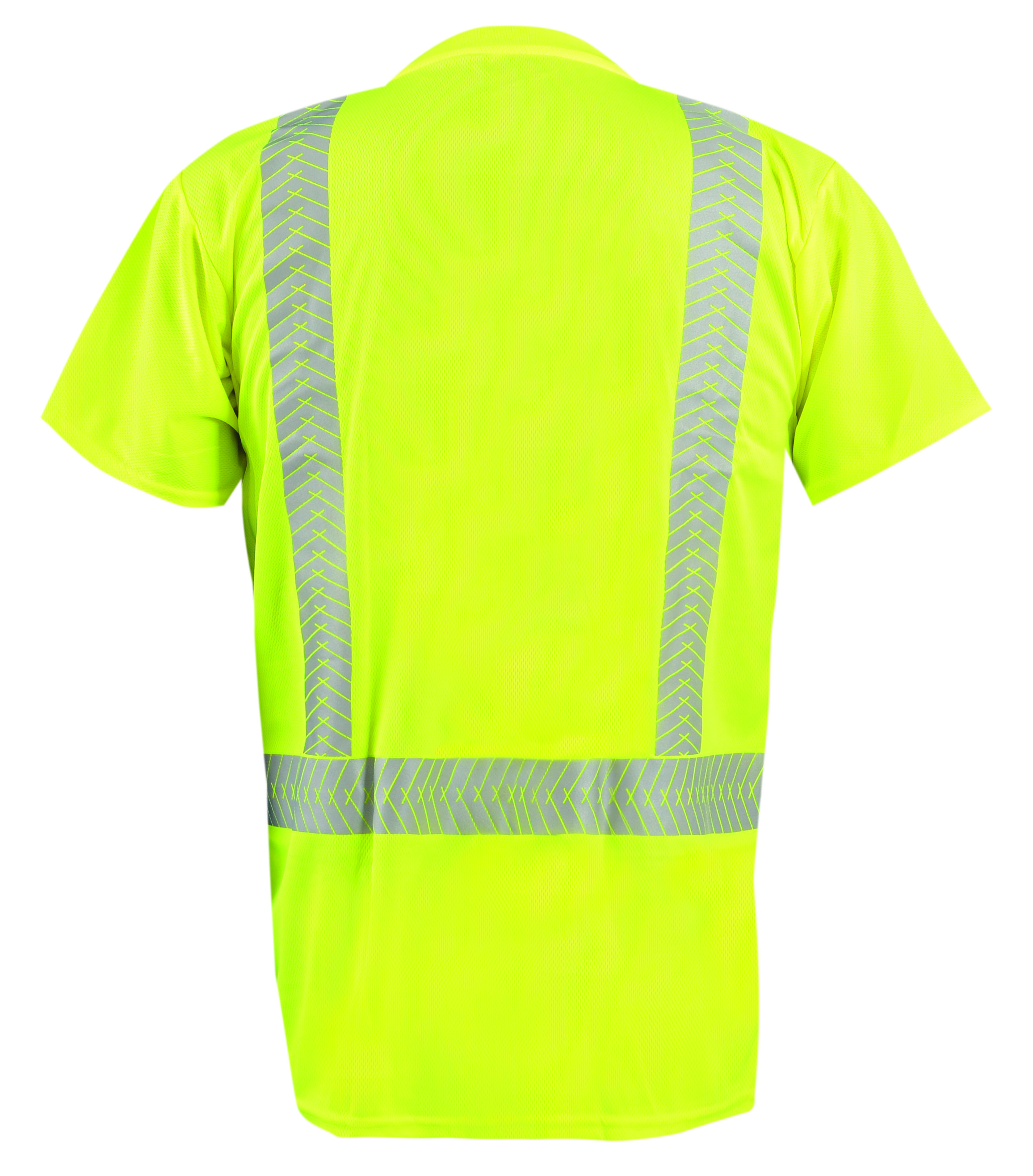 Picture of Occunomix LUX-TSSP2B SHORT SLEEVE OCX™ PATENTED SEGMENTED TAPE T-SHIRT w/POCKET