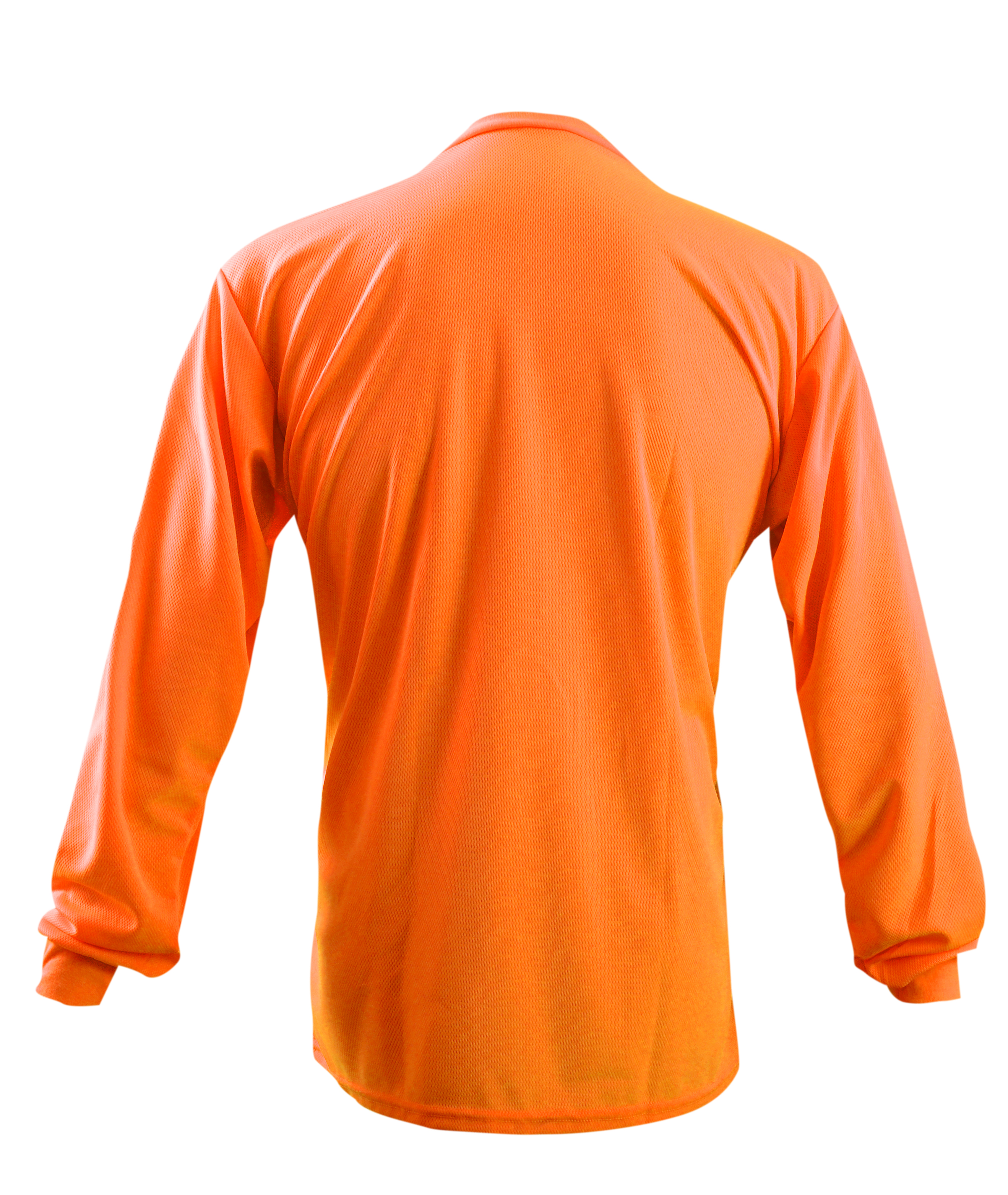 Picture of Occunomix LUX-XLSPB NON-ANSI LONG SLEEVE WICKING BIRDSEYE T-SHIRT w/POCKET