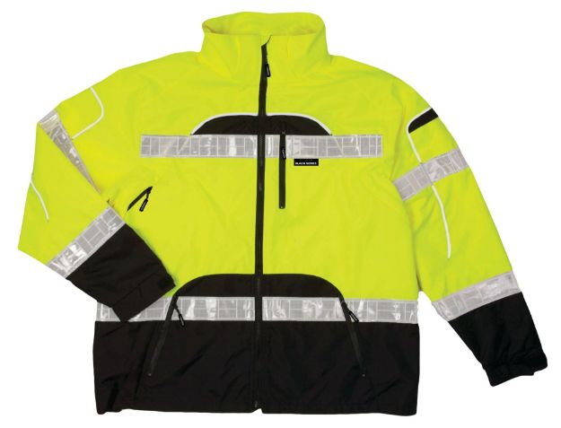 Picture of Kishigo RWJ106 Premium Black Series Rainwear Jacket
