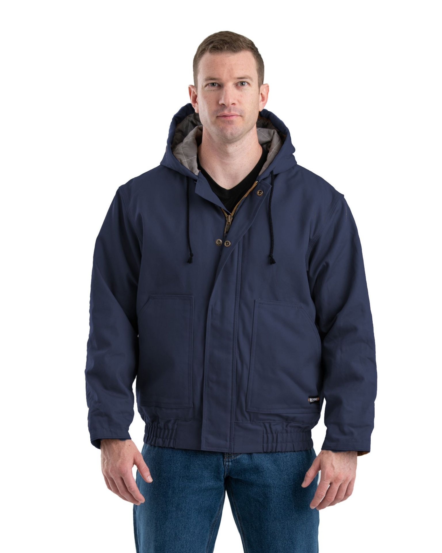 Picture of Berne  FRHJ01 Flame Resistant Duck Hooded Jacket
