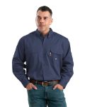 Picture of Berne  FRSH10 Flame Resistant Button Down Long Sleeve Work Shirt