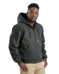 Picture of Berne  HJ375 Heartland Washed Duck Hooded Work Jacket