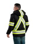Picture of Berne  HVNCH03 Safety Striped Arctic Insulated Chore Coat