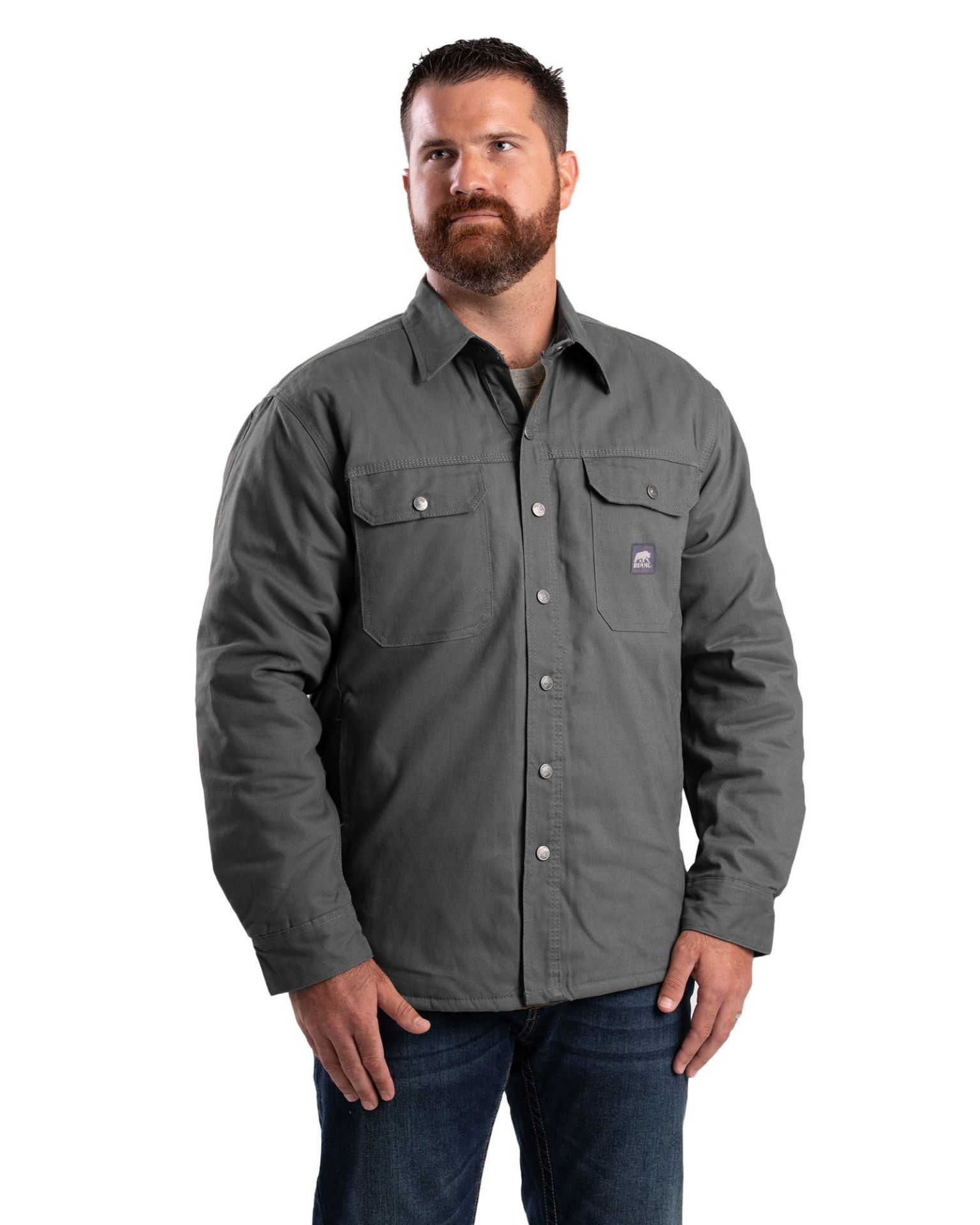 Picture of Berne  SH67 Heartland Duck Shirt Jacket