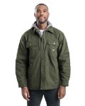 Picture of Berne  SH68 Heartland Duck Hooded Shirt Jacket