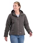 Picture of Berne  WHJ65 Women's Heathered Duck Hooded Jacket
