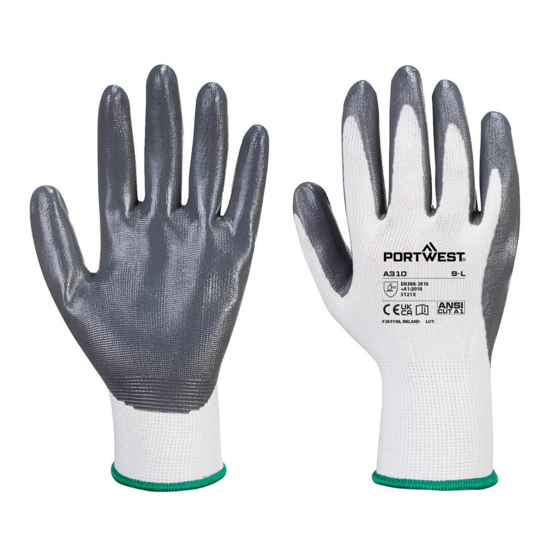 Picture of Portwest A310 Flexo Grip Nitrile Glove
