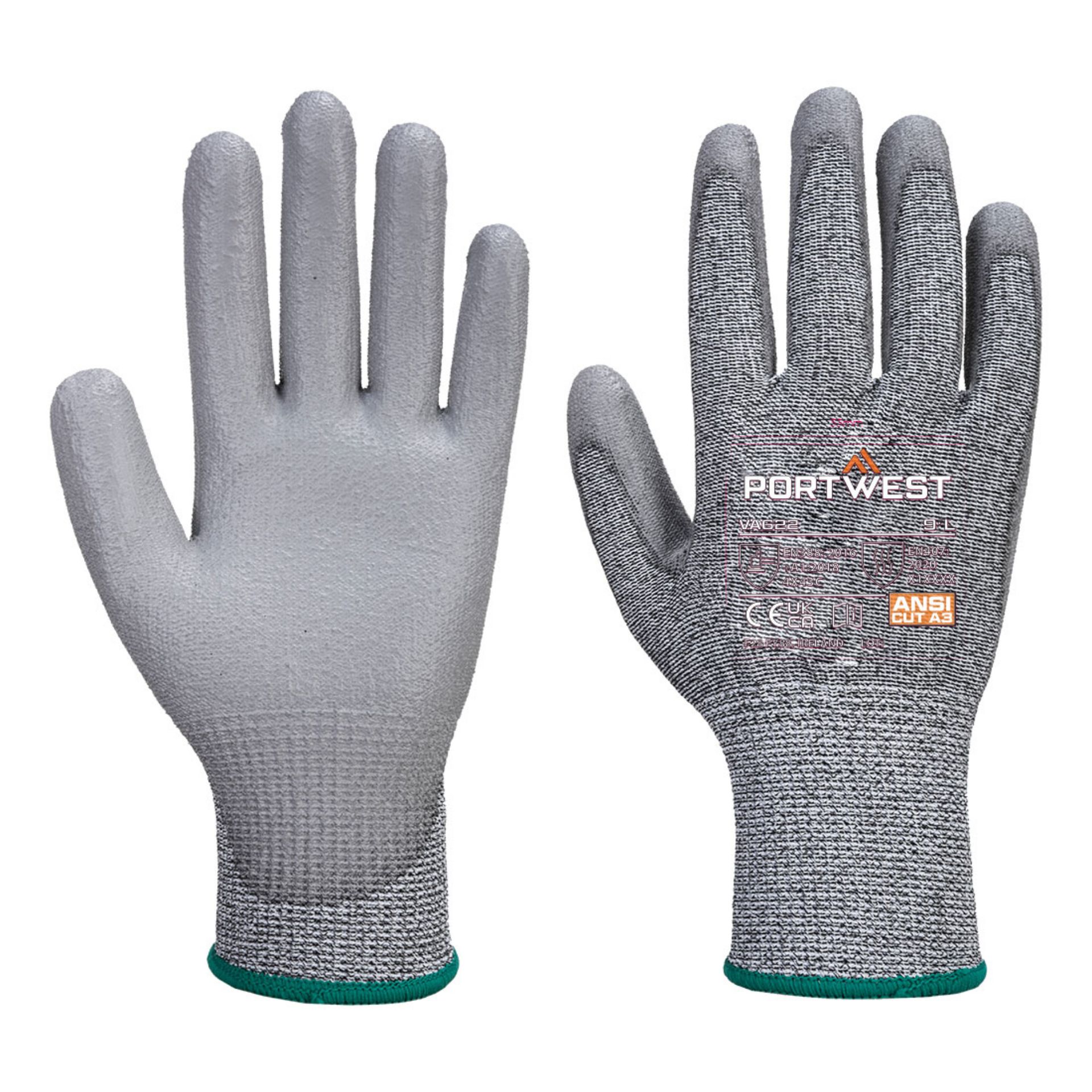 Picture of Portwest A622 MR Cut PU Palm Glove
