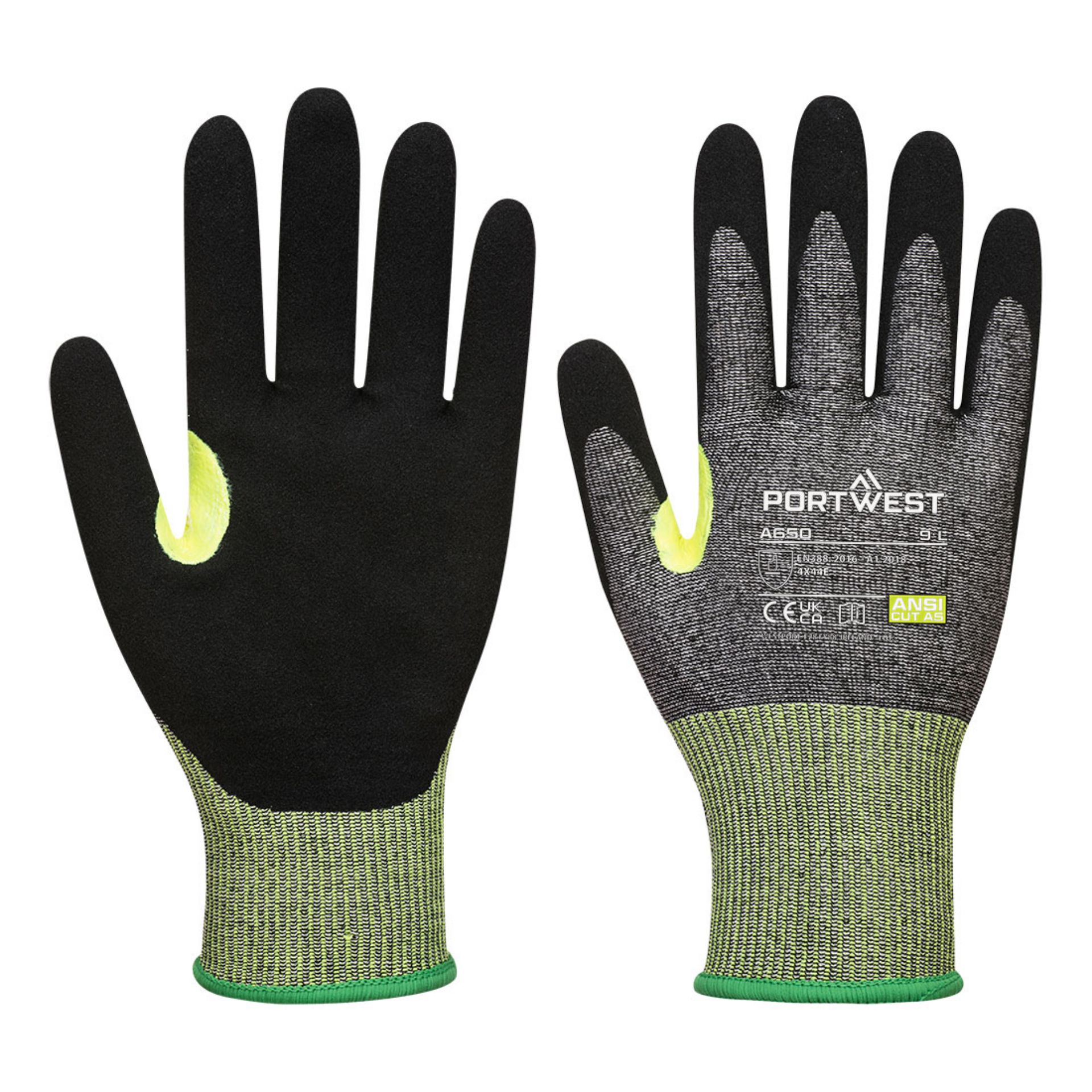Picture of Portwest A650 CS VHR15 Nitrile Foam Cut Glove