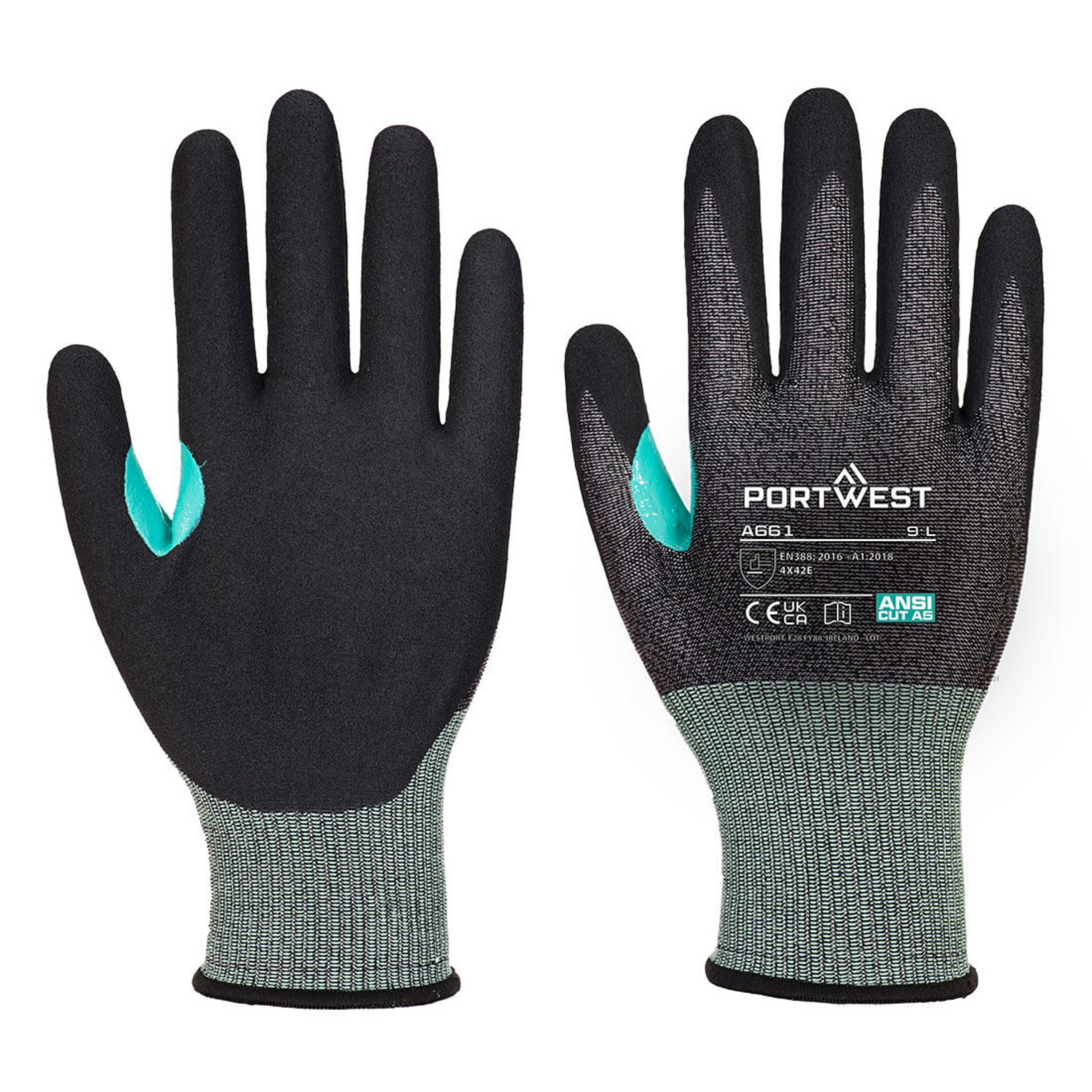 Picture of Portwest A661 CS VHR18 Nitrile Foam Cut Glove