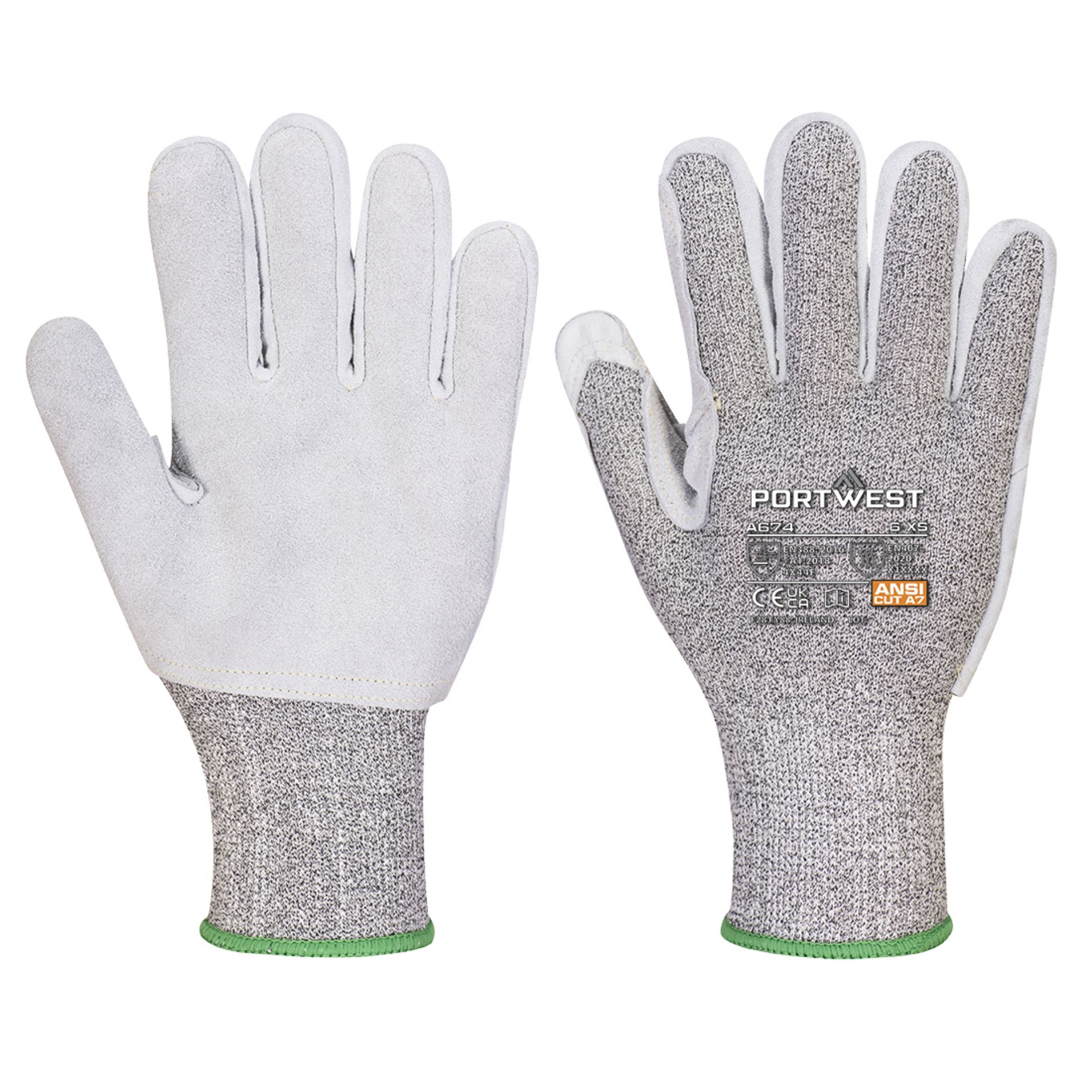 Picture of Portwest A674 CS AHR13 Leather Cut Glove