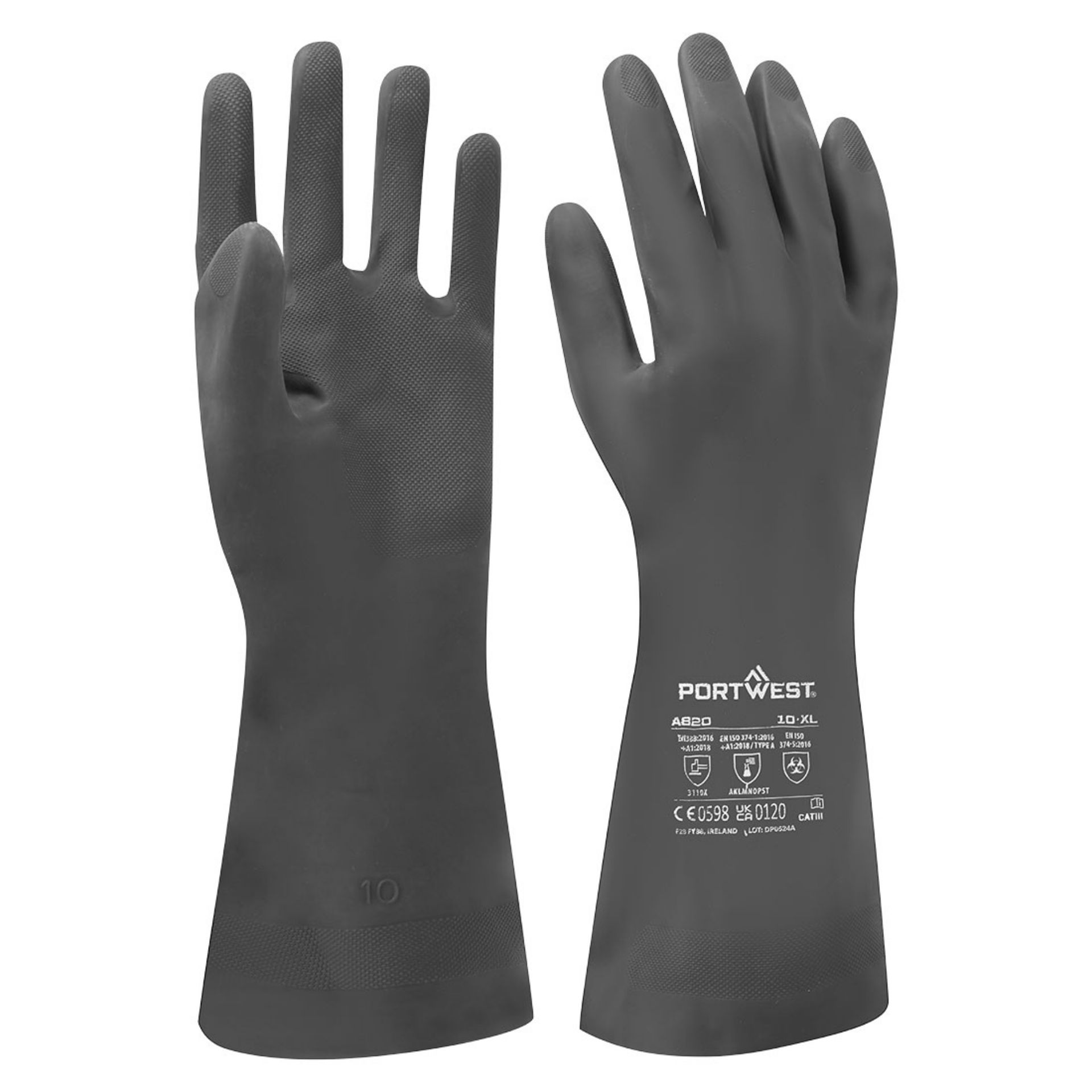 Picture of Portwest A820 Neoprene Chemical Gauntlet